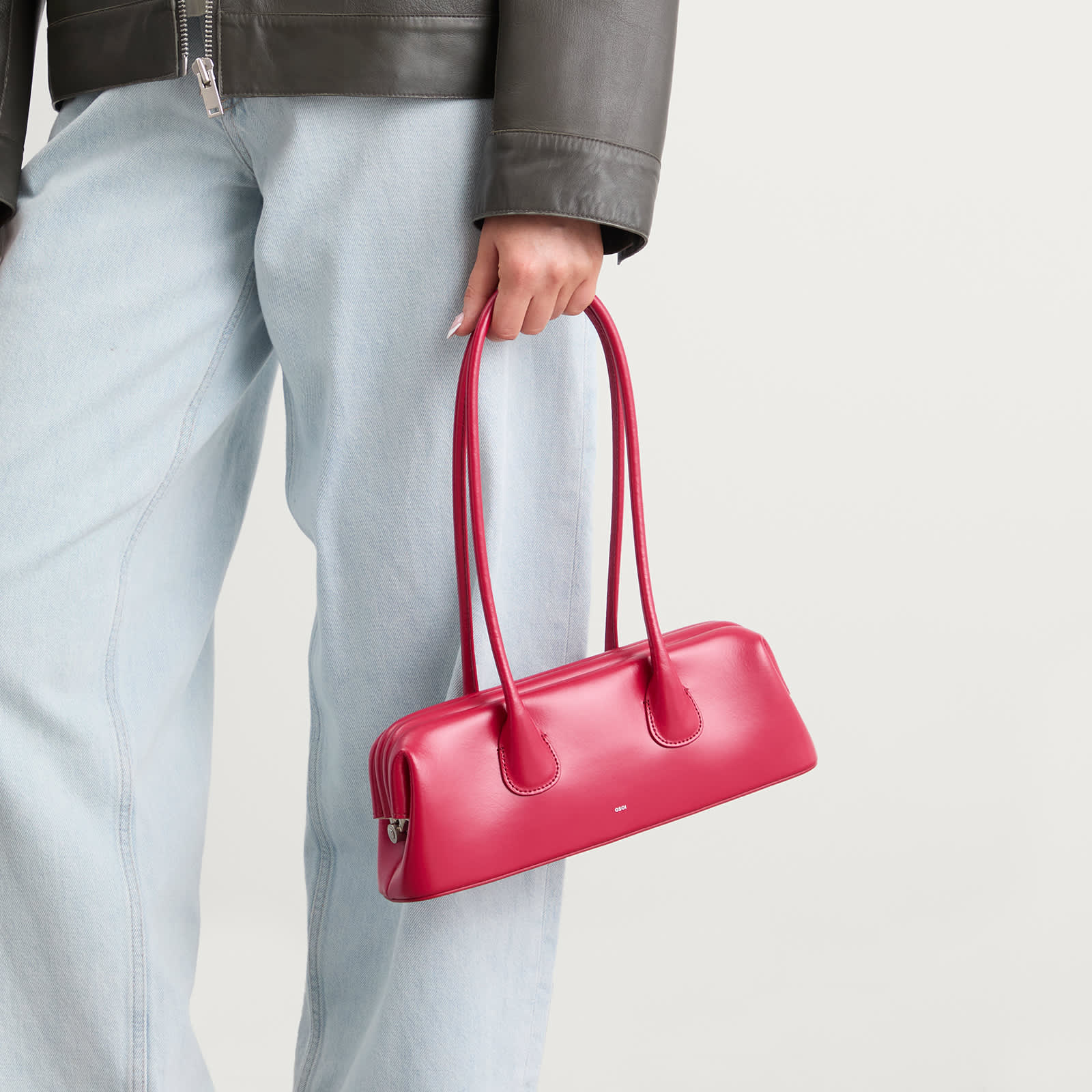 OSOI Boat Wide Mini Bag - Plum Red