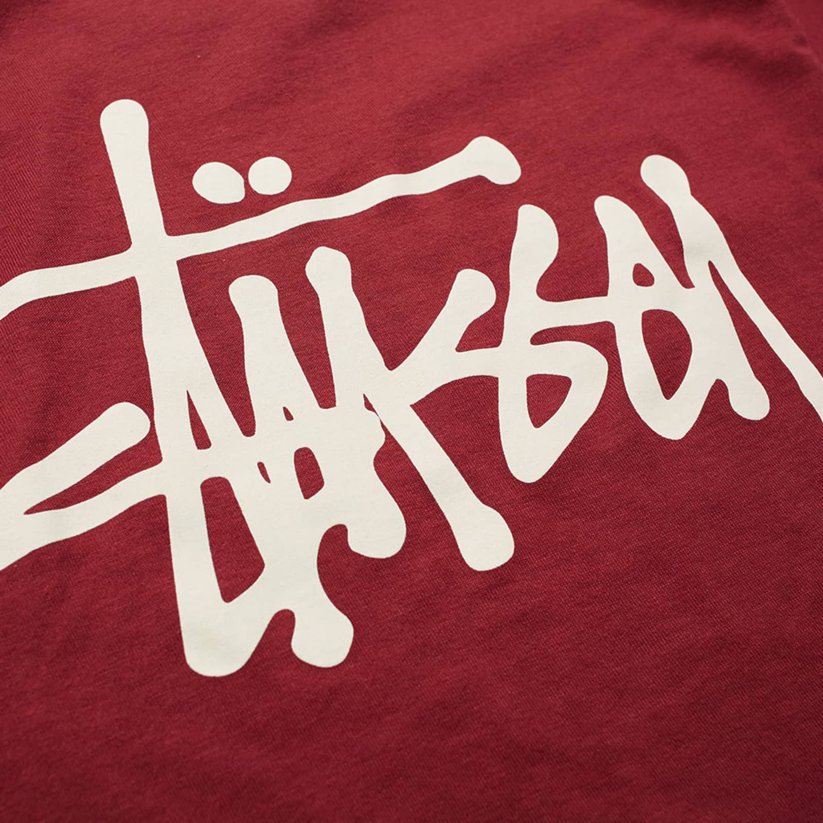Stussy Basic Stussy Tee Wine END. (AU)