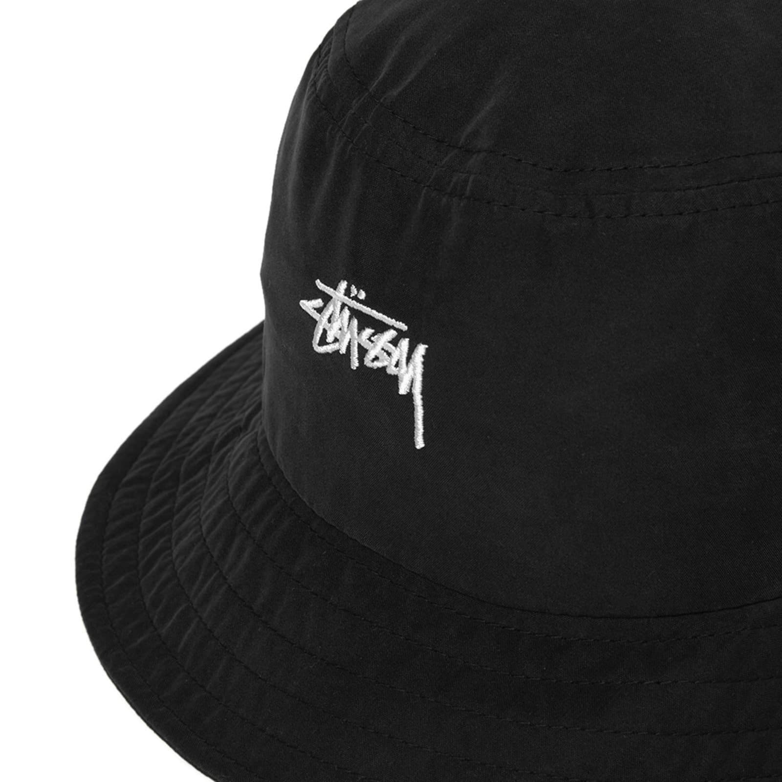 Stussy Stock Bucket Hat Black END.