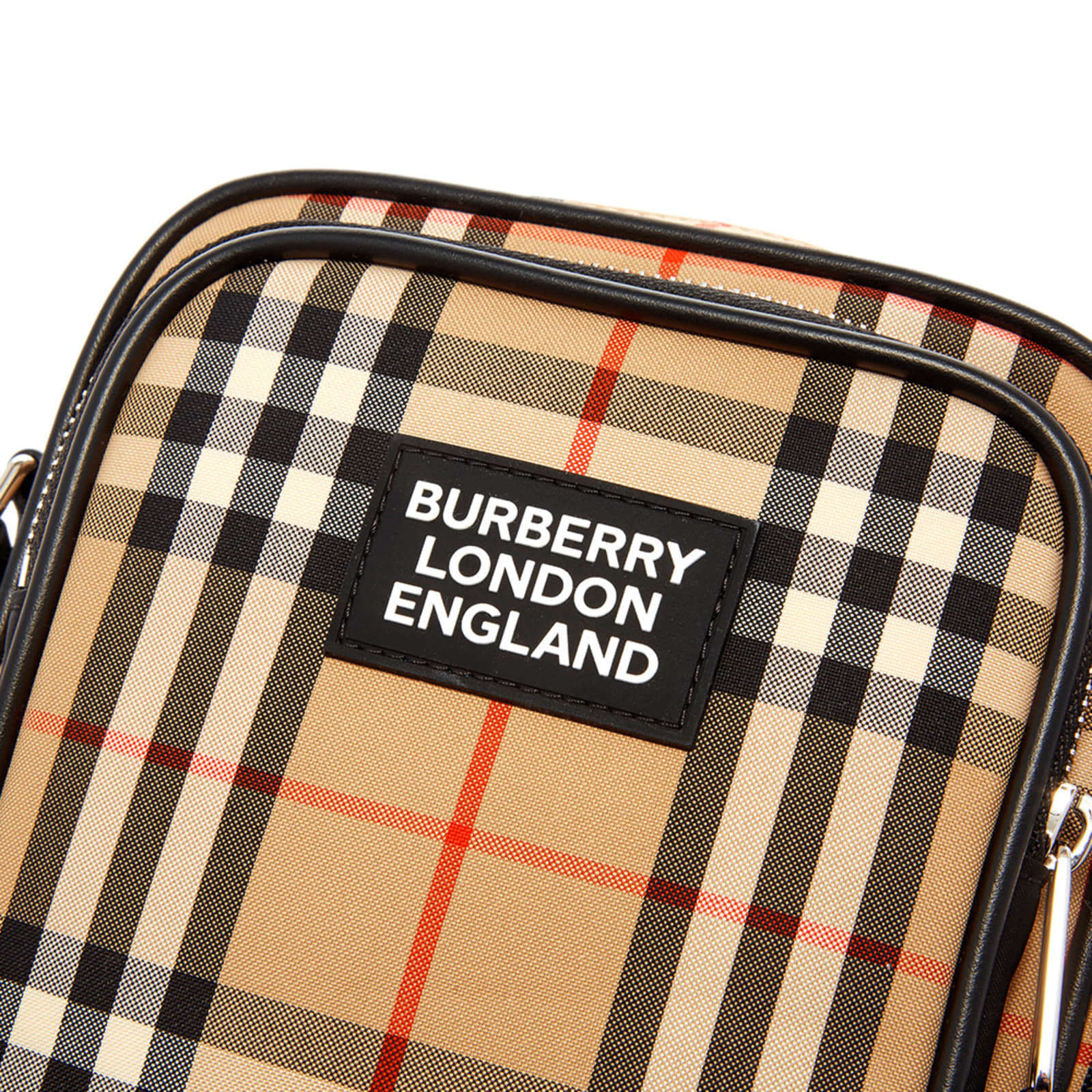 Burberry Vintage Check Freddie Cross Body Bag Archive Beige Check END.