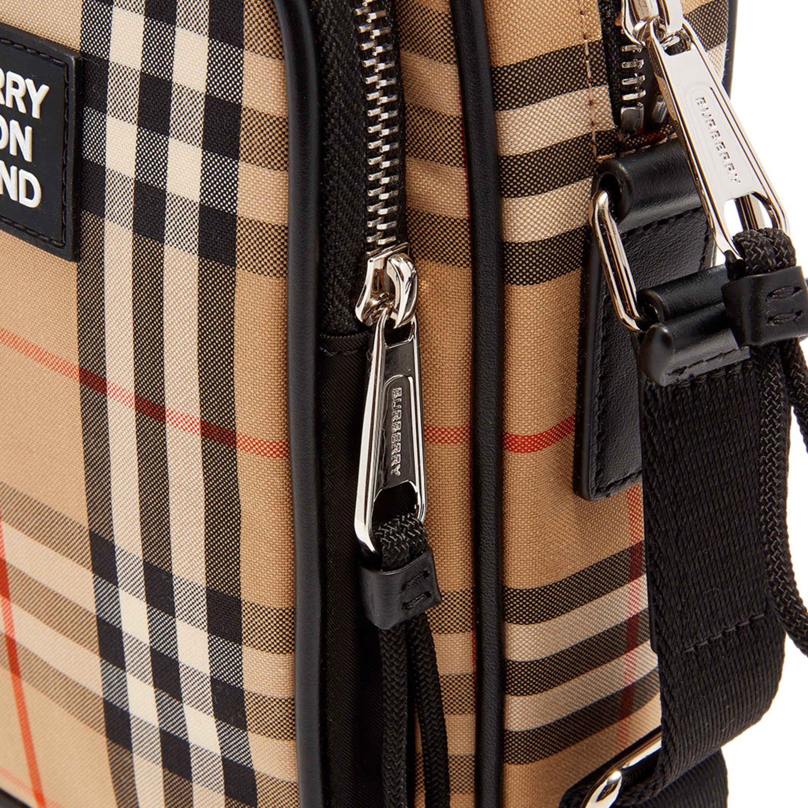 Burberry Vintage Check Freddie Cross Body Bag Archive Beige Check END.