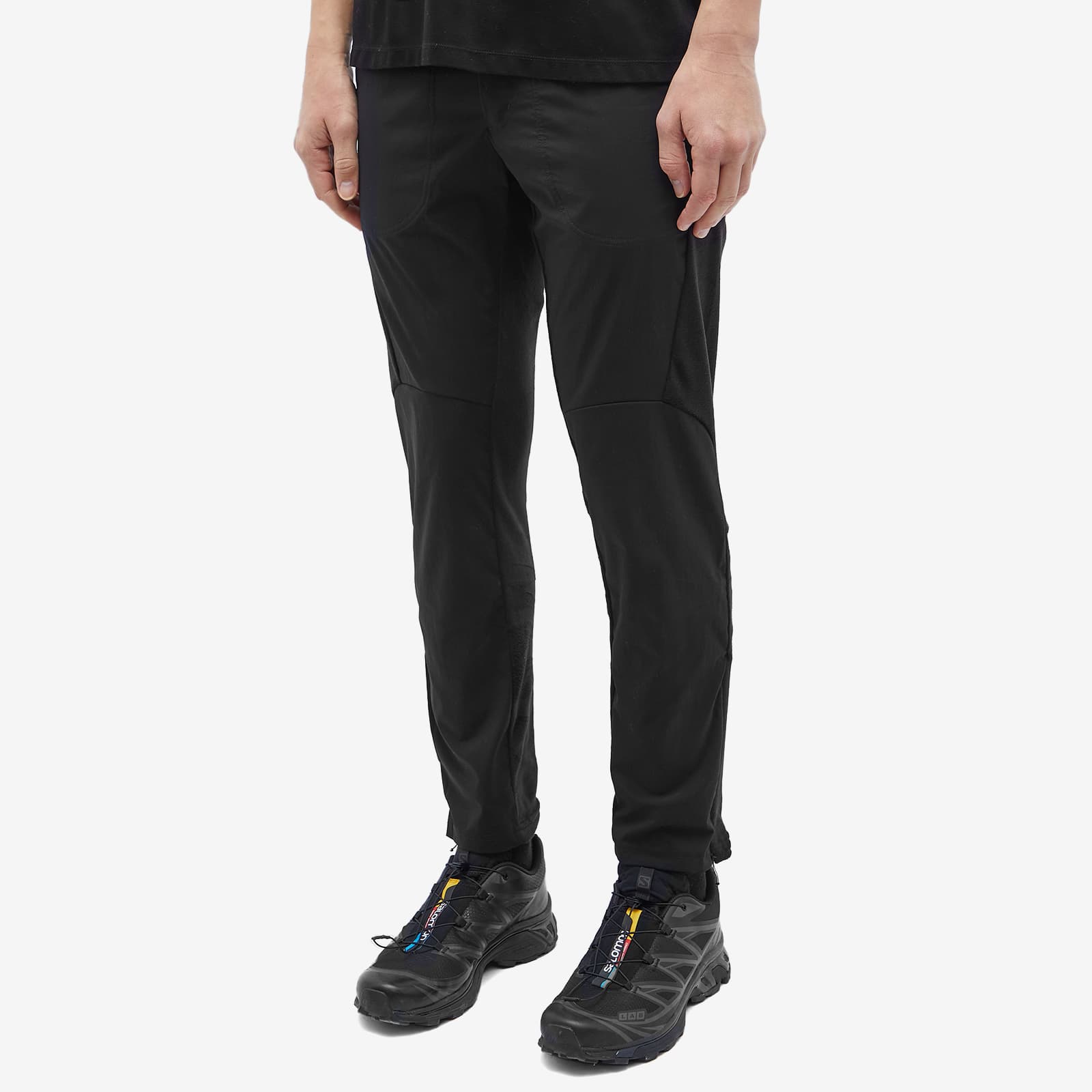 and wander Fleece Base Pants Black END.