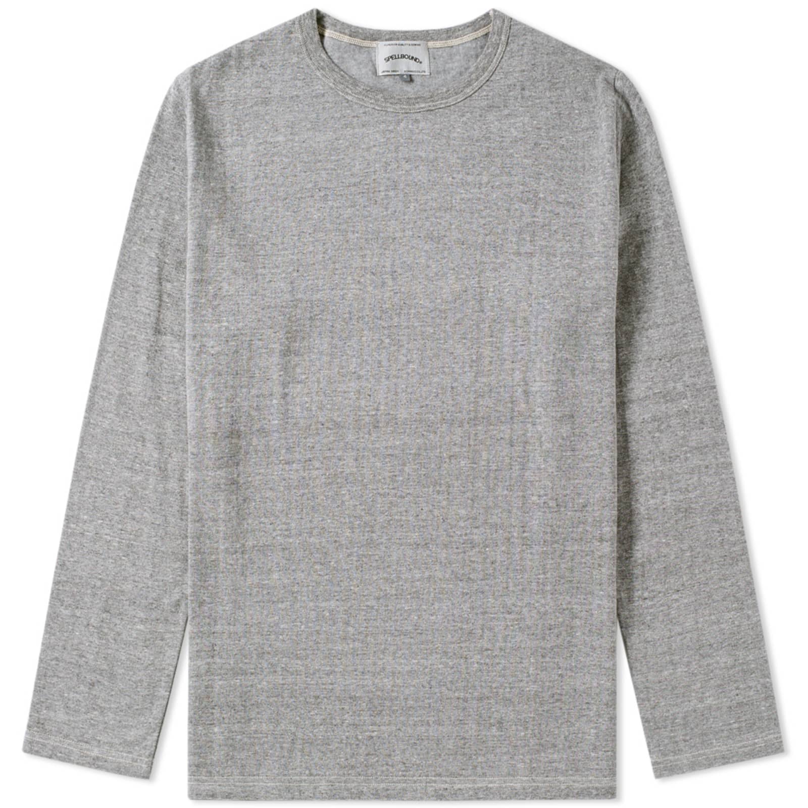 Spellbound Long Sleeve Loopwheel Tee - Grey