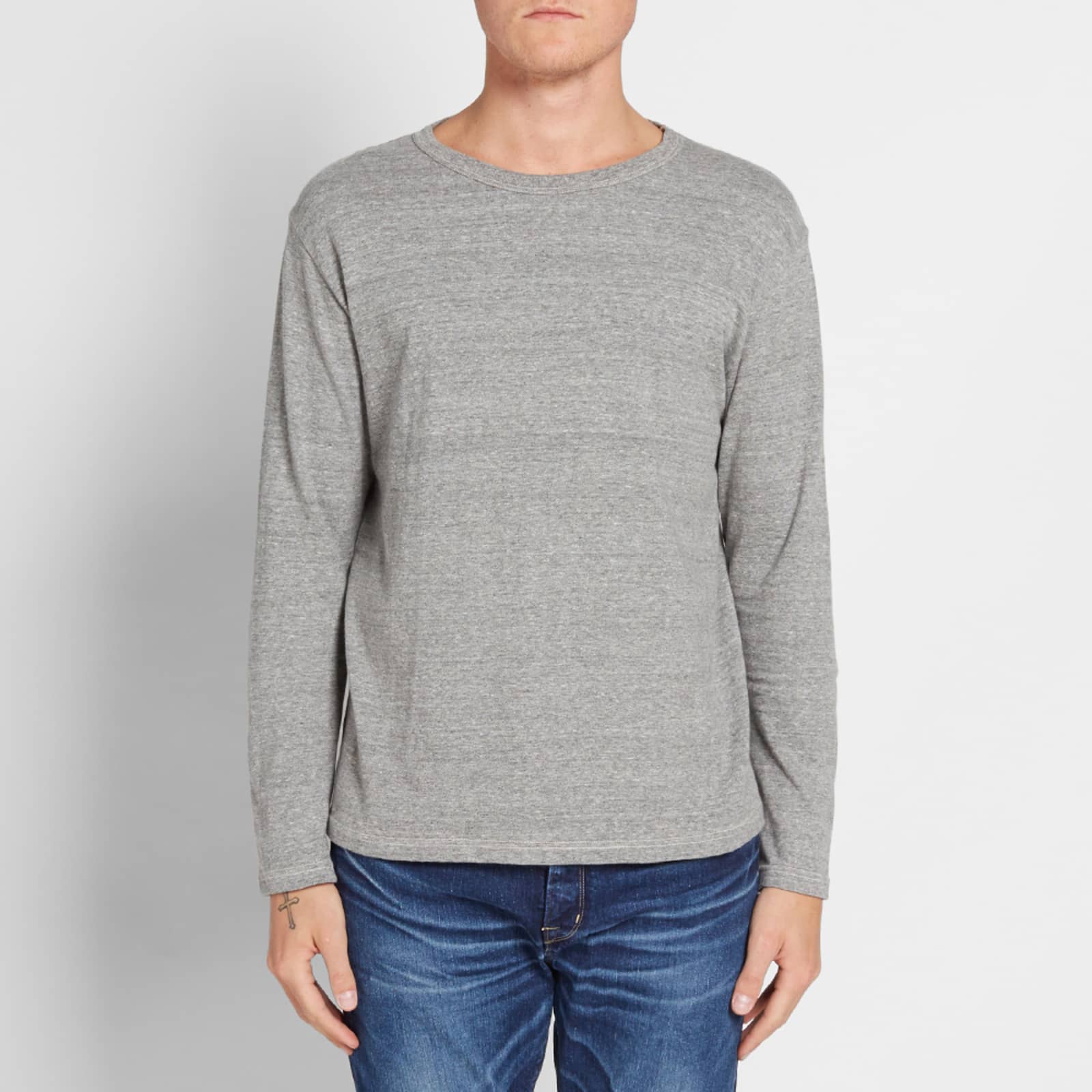 Spellbound Long Sleeve Loopwheel Tee - Grey