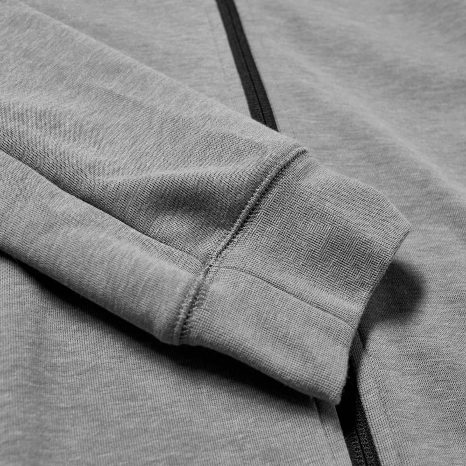 Air Jordan Statement Full Zip Hoodie - Carbon Heather & Black