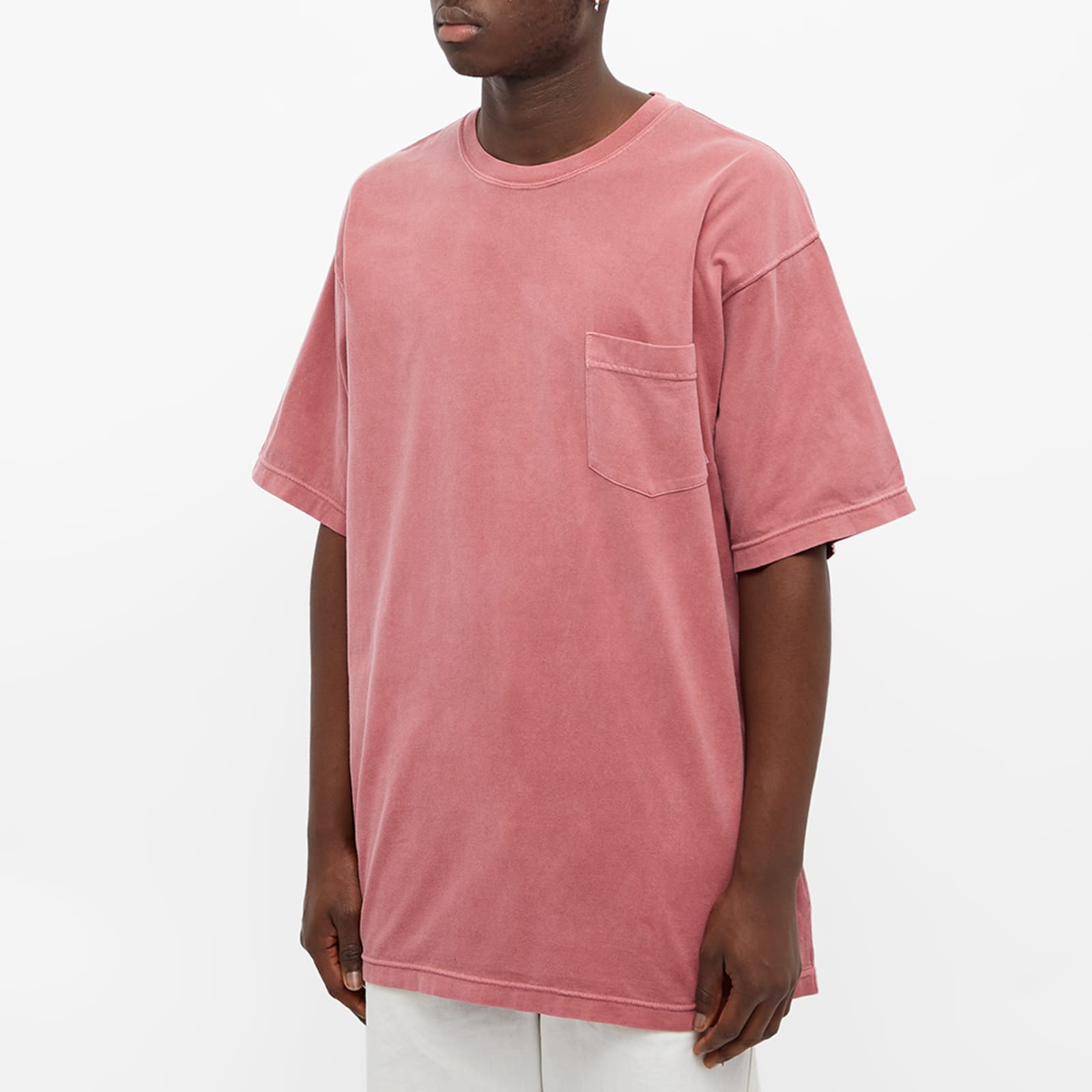 WTAPS Blank Washed Pocket T-Shirt - Red