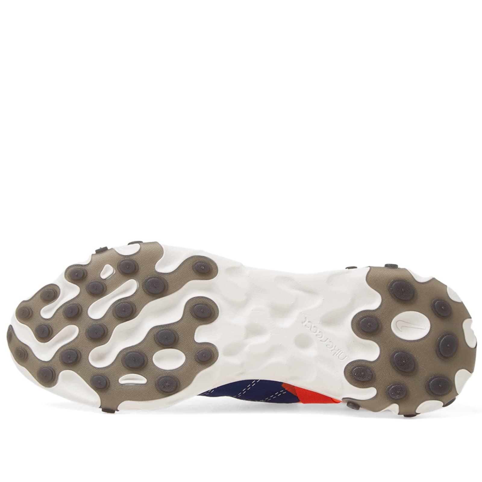 nike react runner mid wr ispa blue void team orange