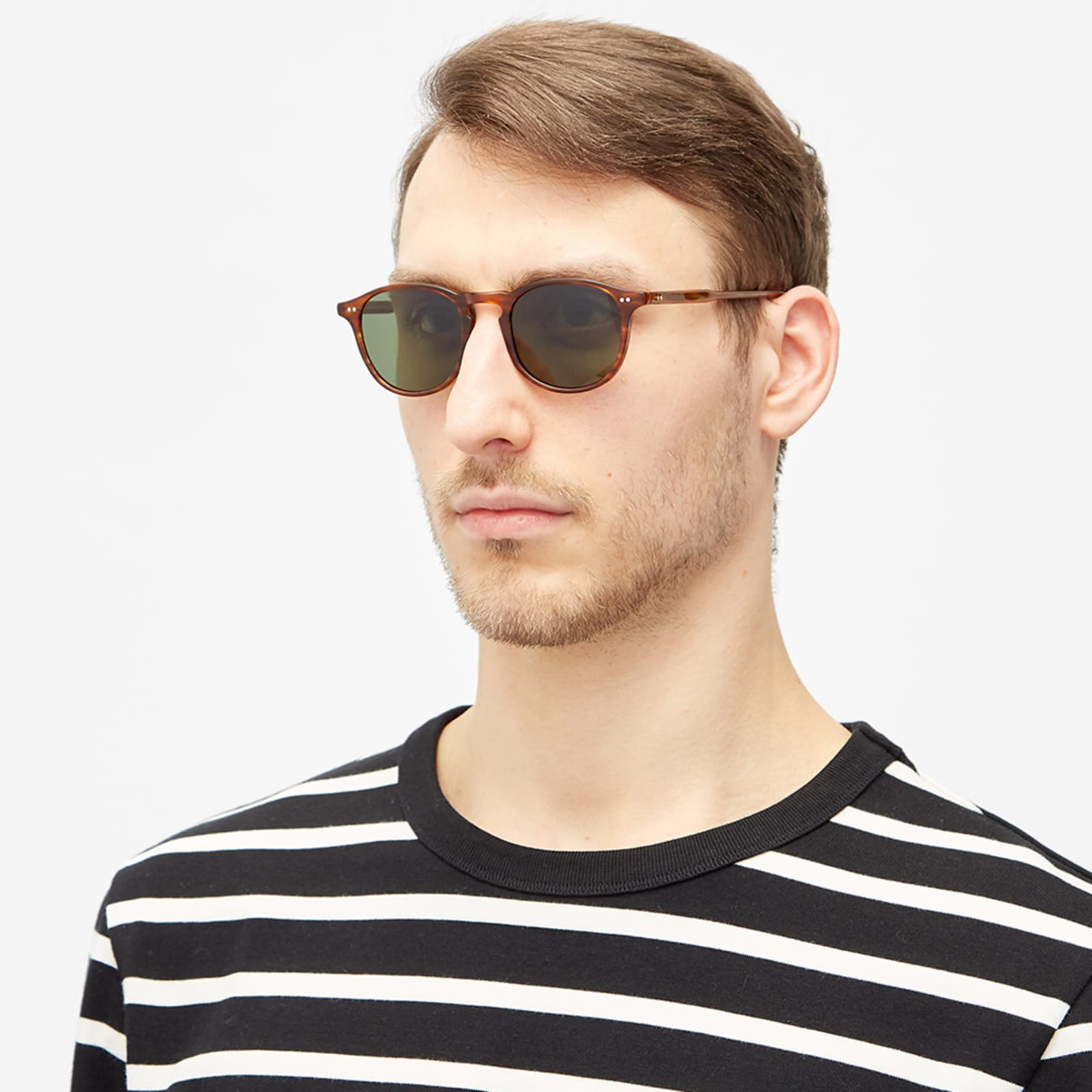 Garrett Leight Hampton Sunglasses Demi Blonde & D15 Polarized END. (US)
