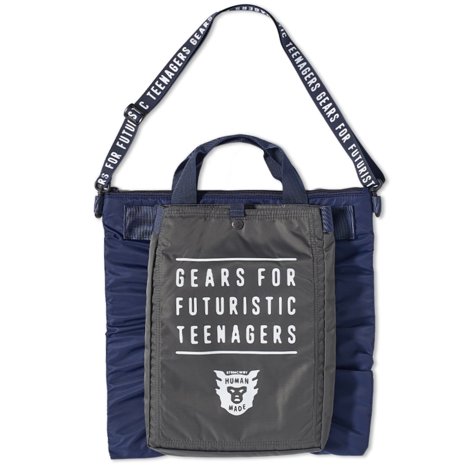 Human Made Helmet Bag Navy END. (Global)
