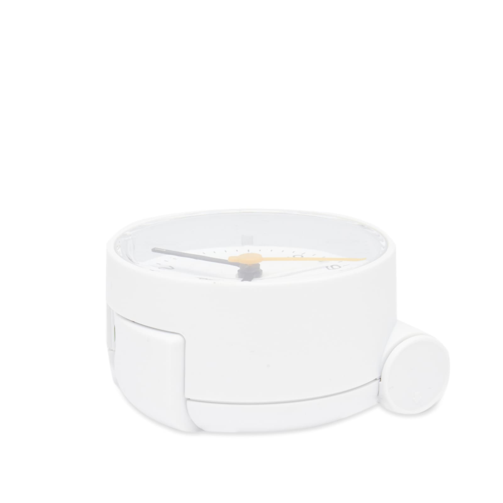 Braun Classic Analogue Alarm Clock White END.