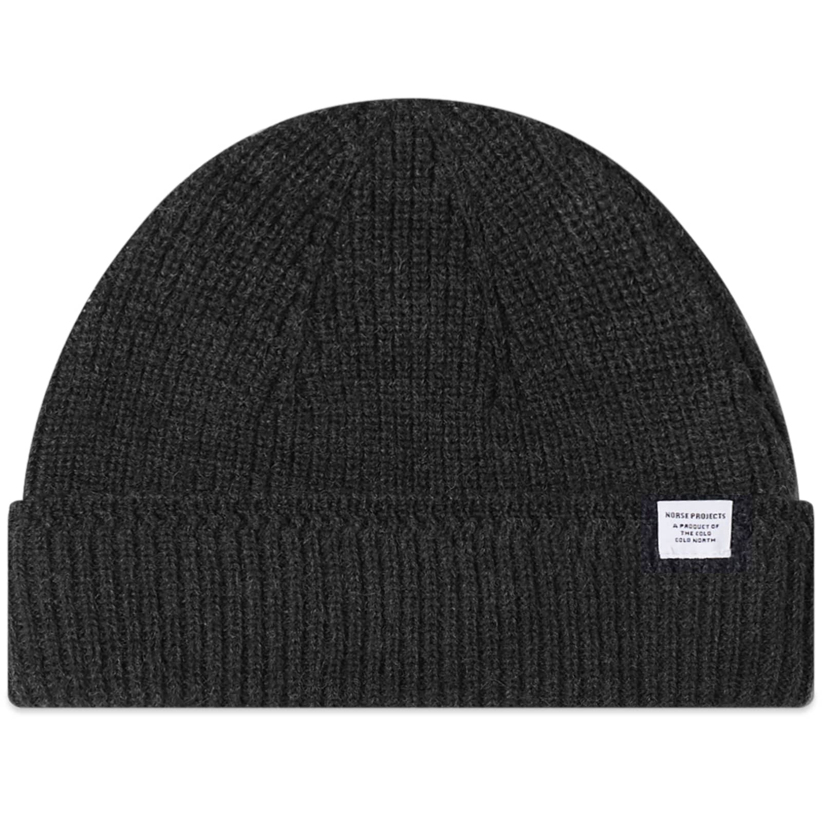 Norse Projects Wool Watch Cap Charcoal Melange END. (US)