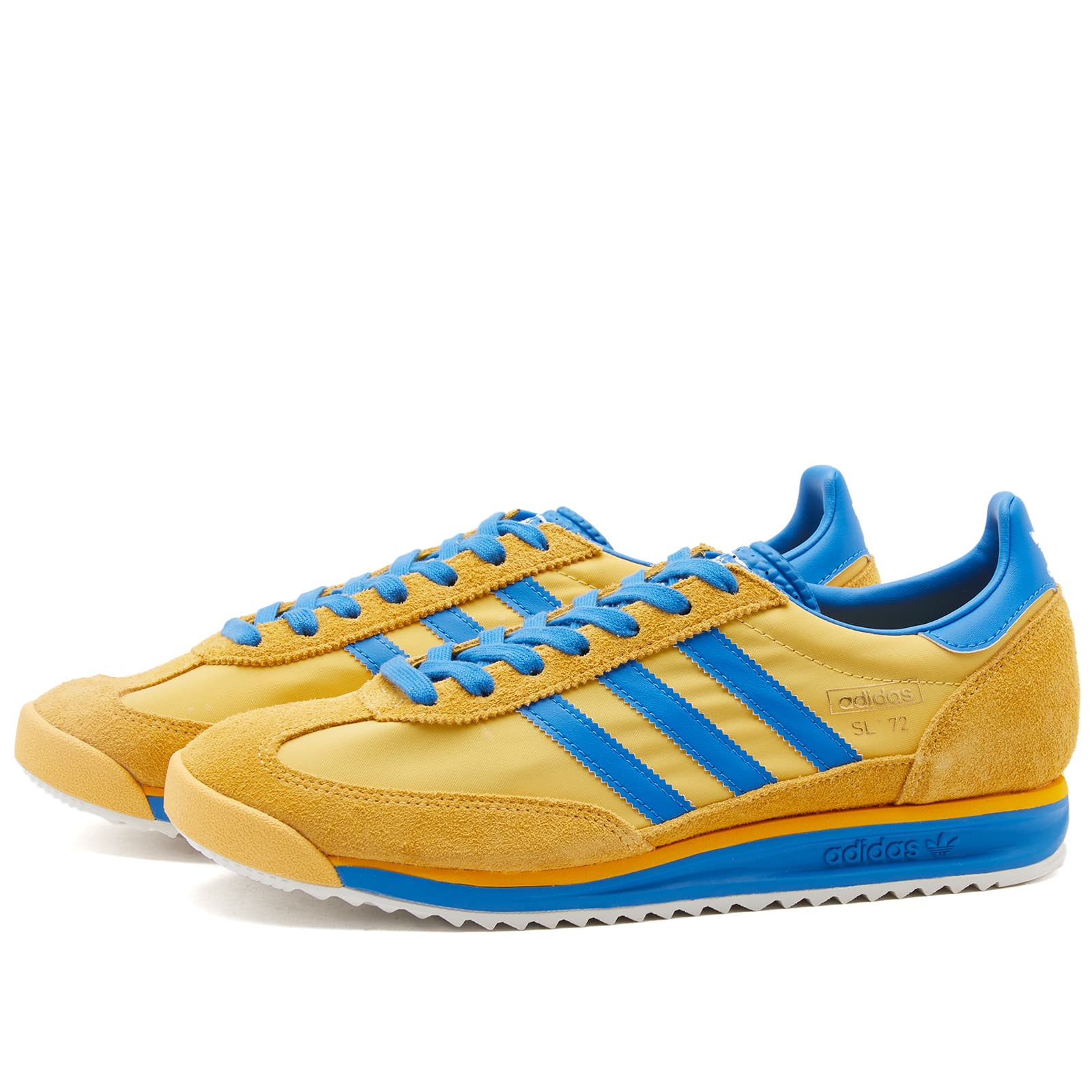 Adidas SL 72 RS Utility Yellow & Bright Royal & Core White | END.