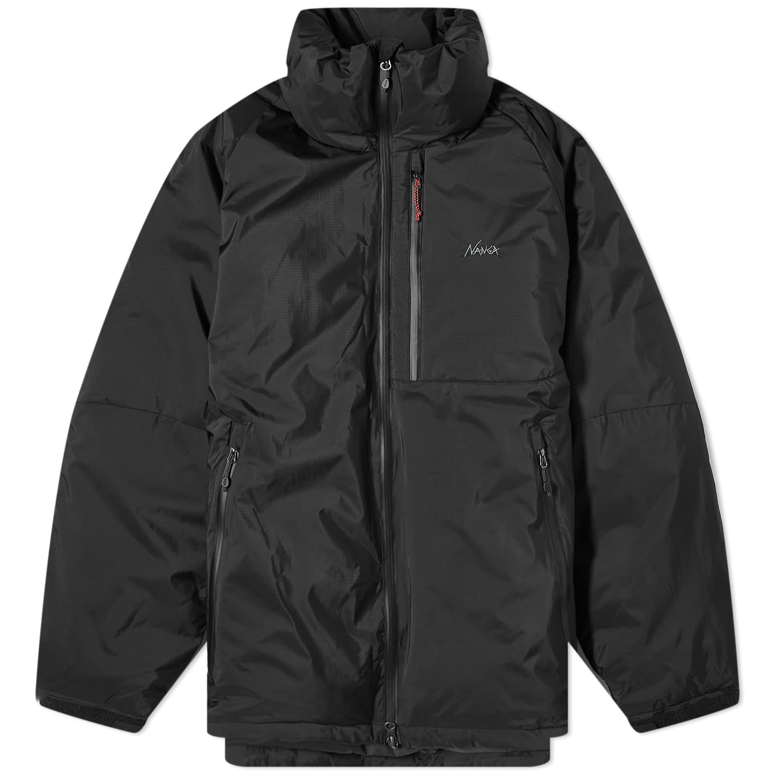 NANGA Aurora Stand Collar Down Jacket Black END.