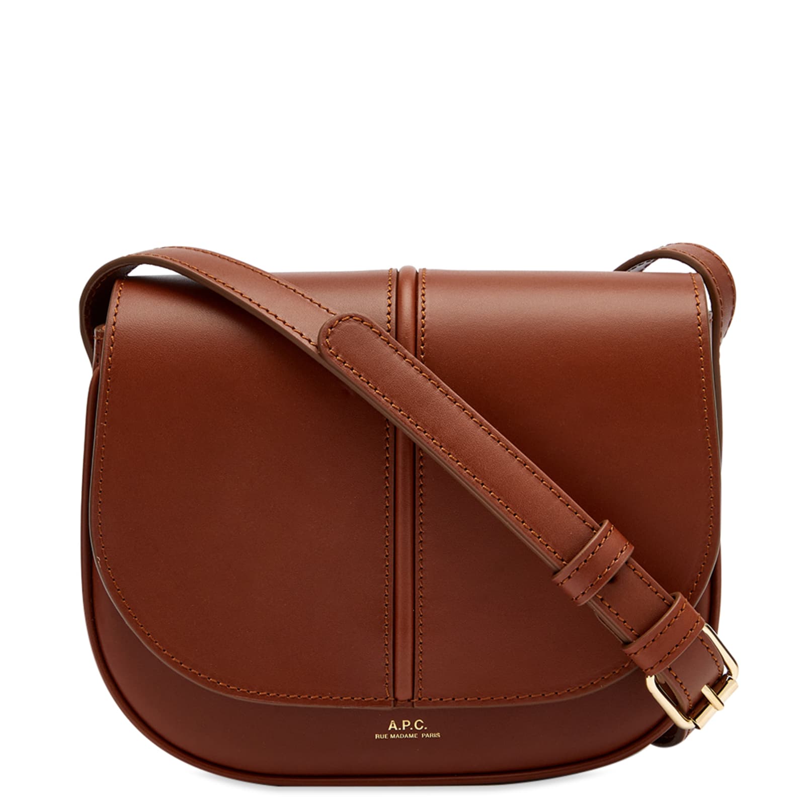 A.P.C. Betty Cross Body Bag Brown END.