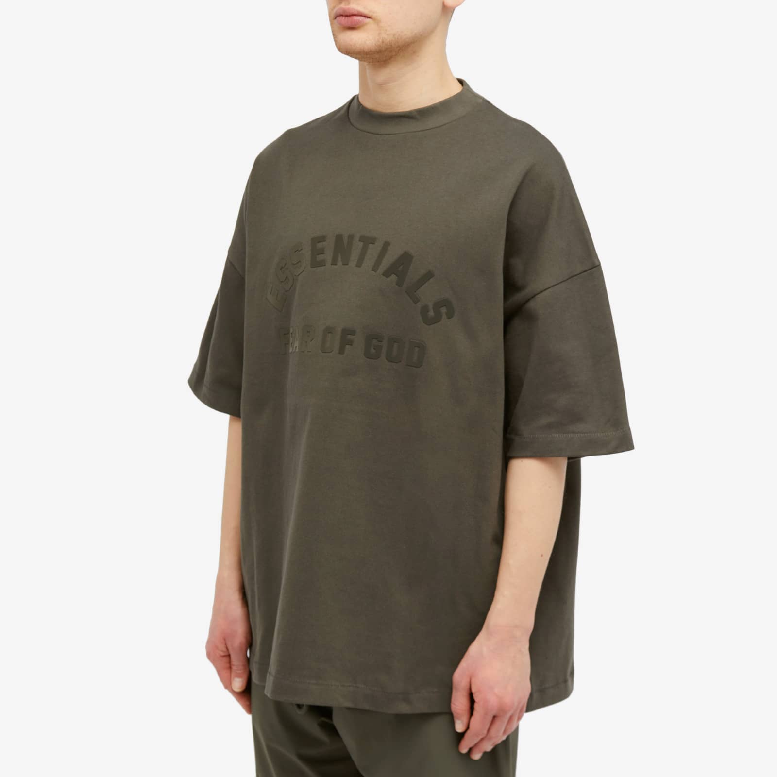 Fear of God ESSENTIALS Spring Printed Logo TShirt Ink END.