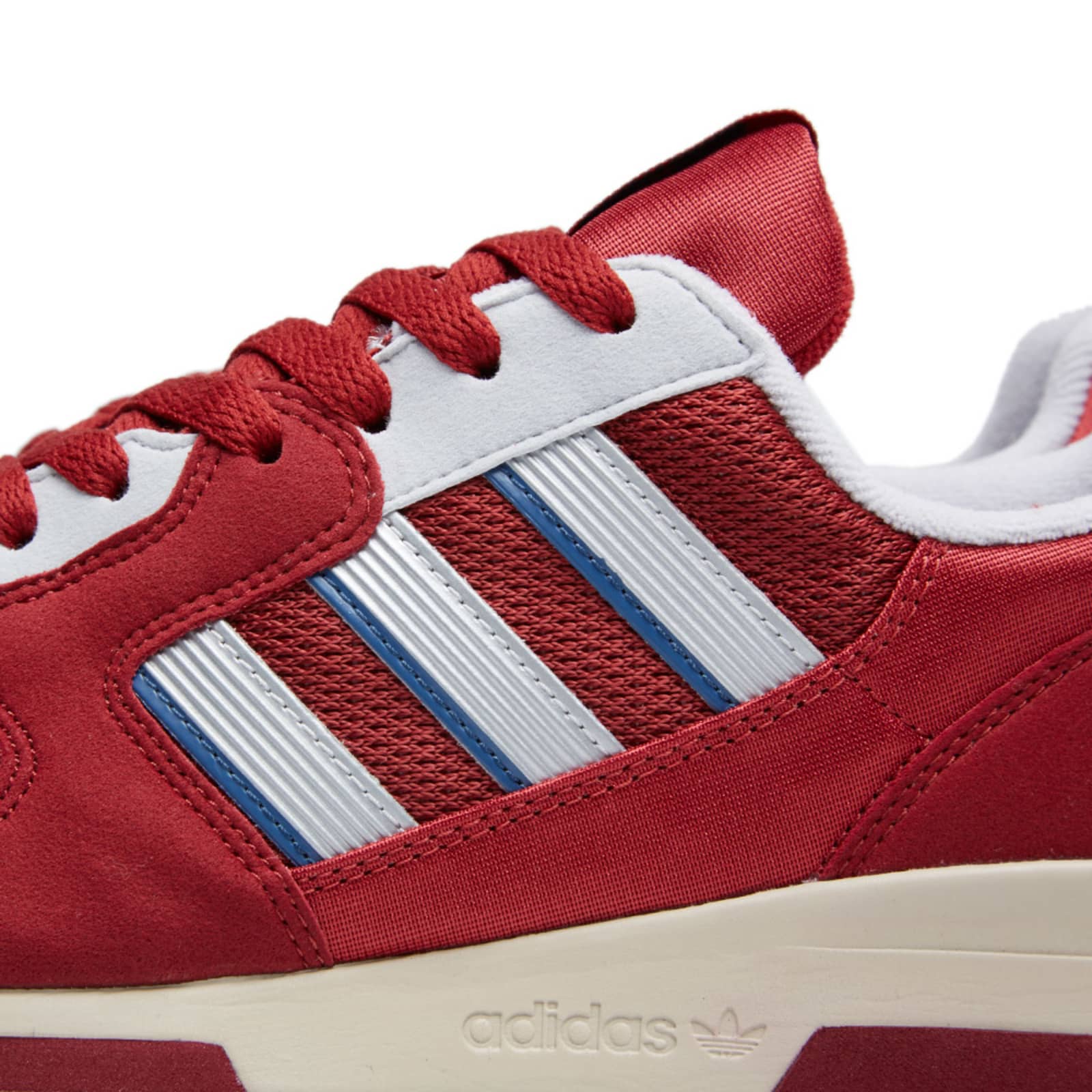 Adidas ZX 420 Nomad Red & Matte Silver | END.