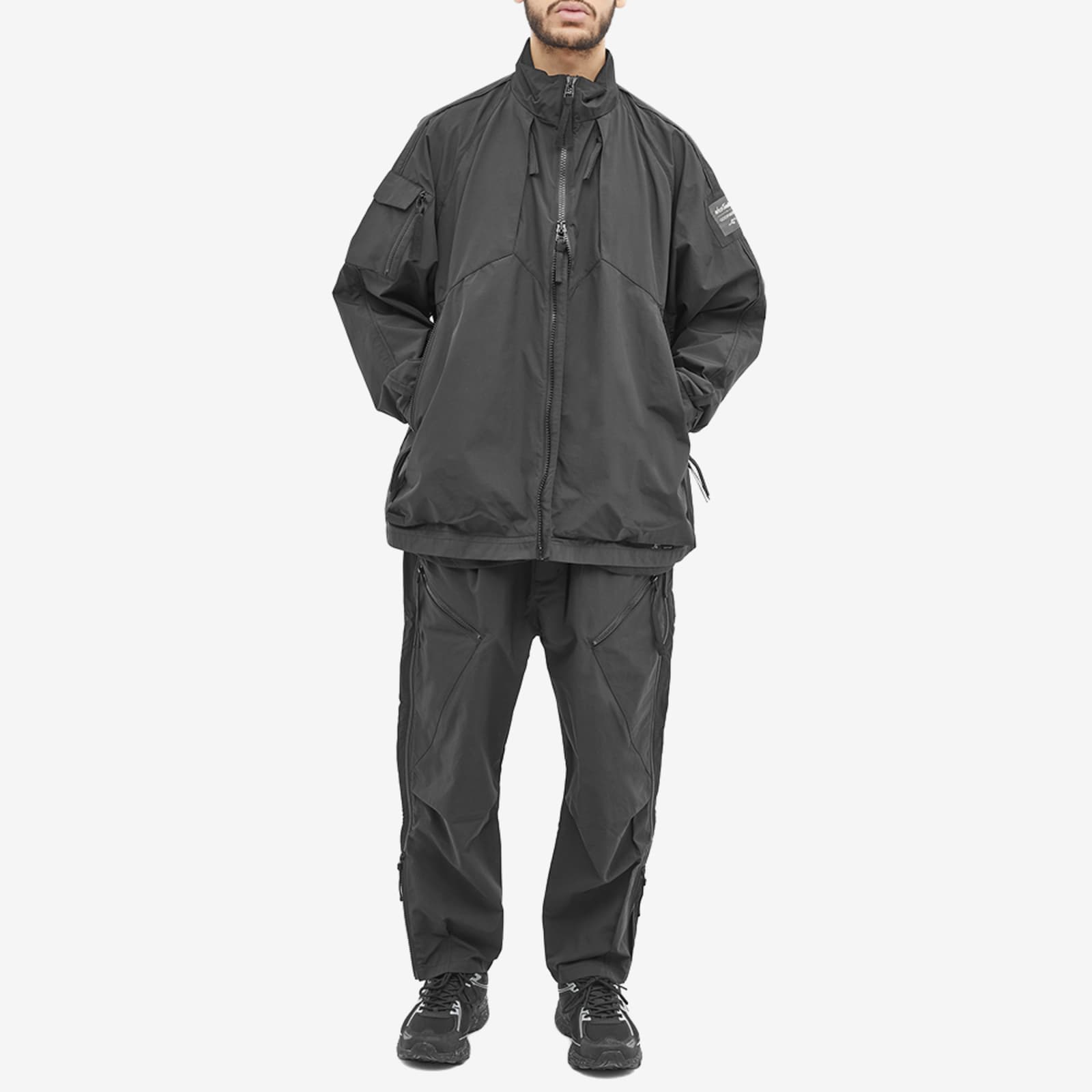 GOOPiMADE x WildThings Double Layers Tech Jacket Black END. (GB)