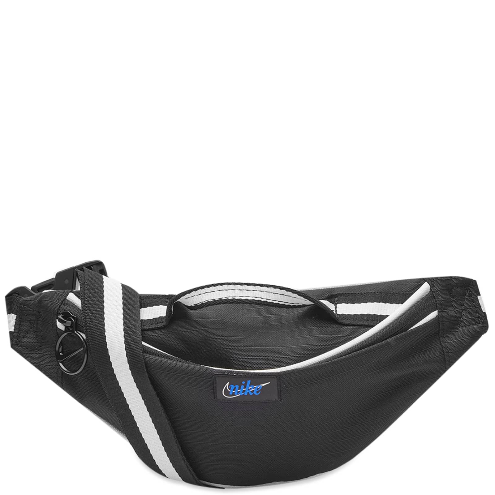 Nike Heritage Retro Waist Pack Black & Hyper Royal END. (GB)