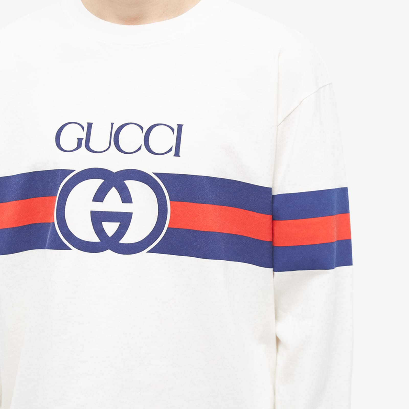 Gucci Long Sleeve New Logo T-Shirt