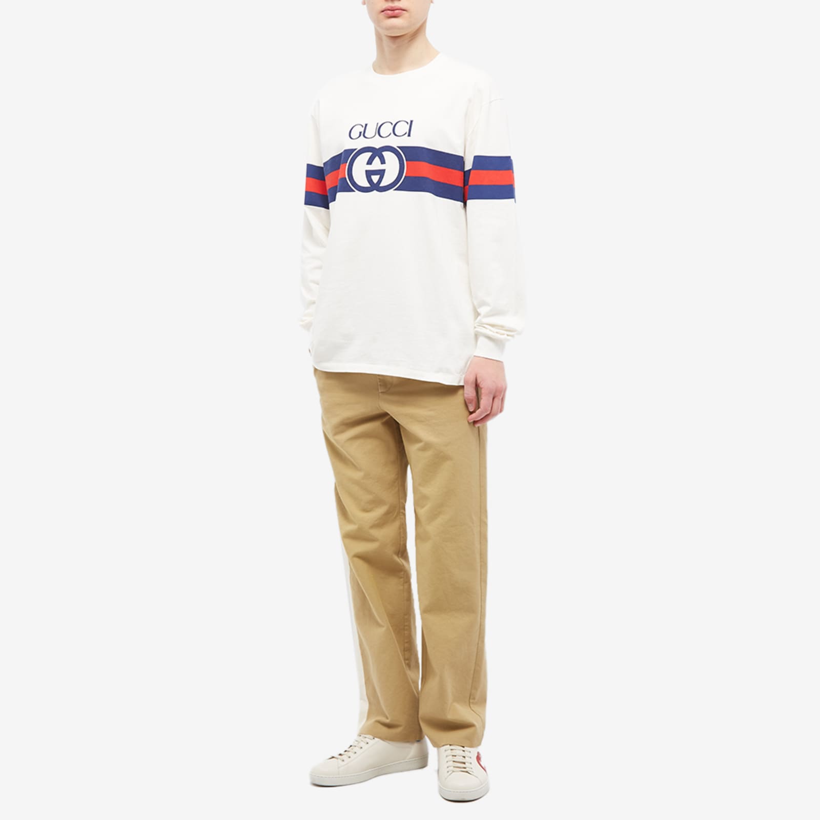 Gucci Long Sleeve New Logo T-Shirt
