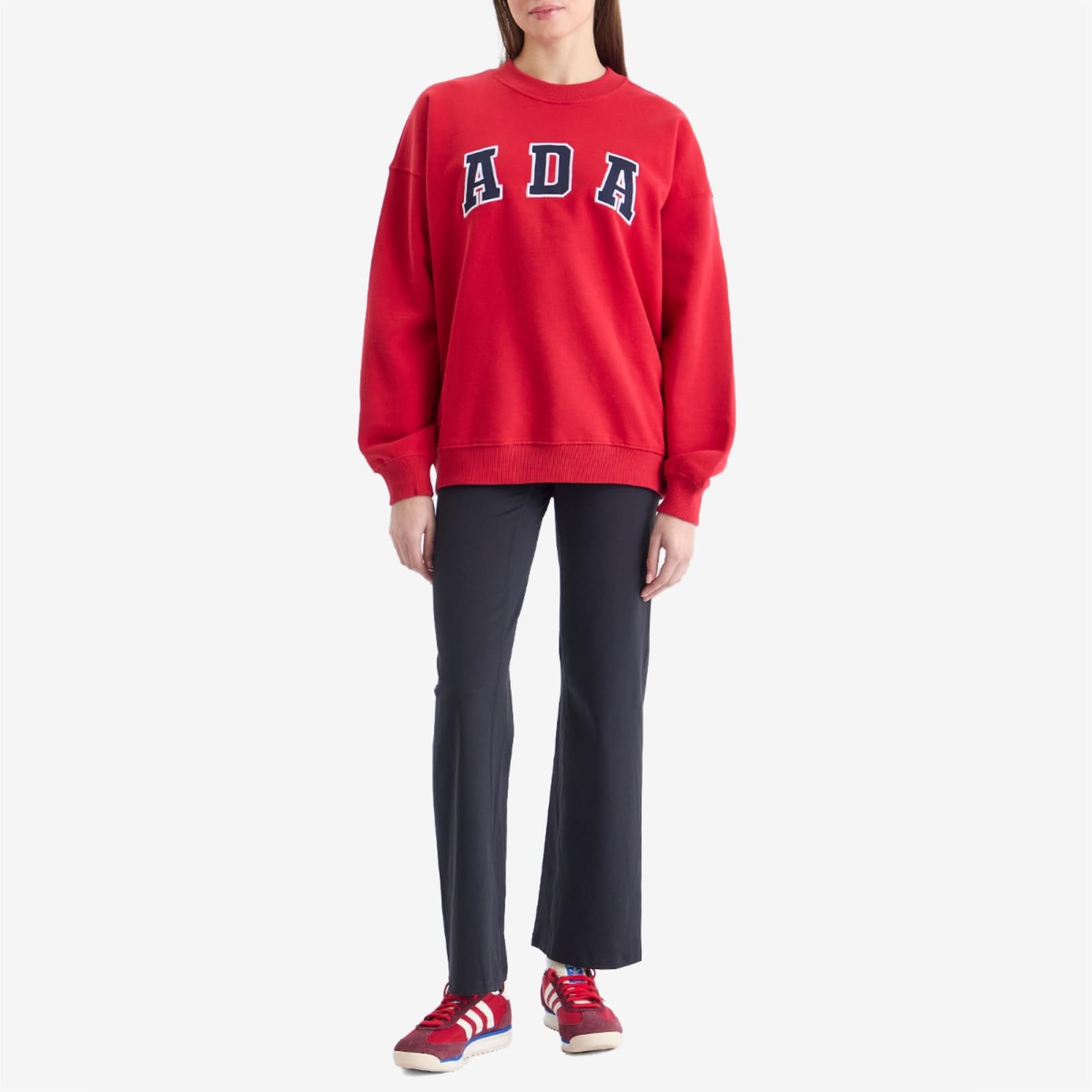 Adanola ADA Oversized Sweatshirt - Red