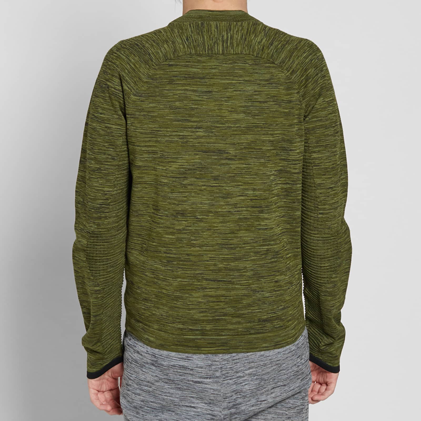 Nike Tech Knit Jacket Legion Green & Black END. (US)