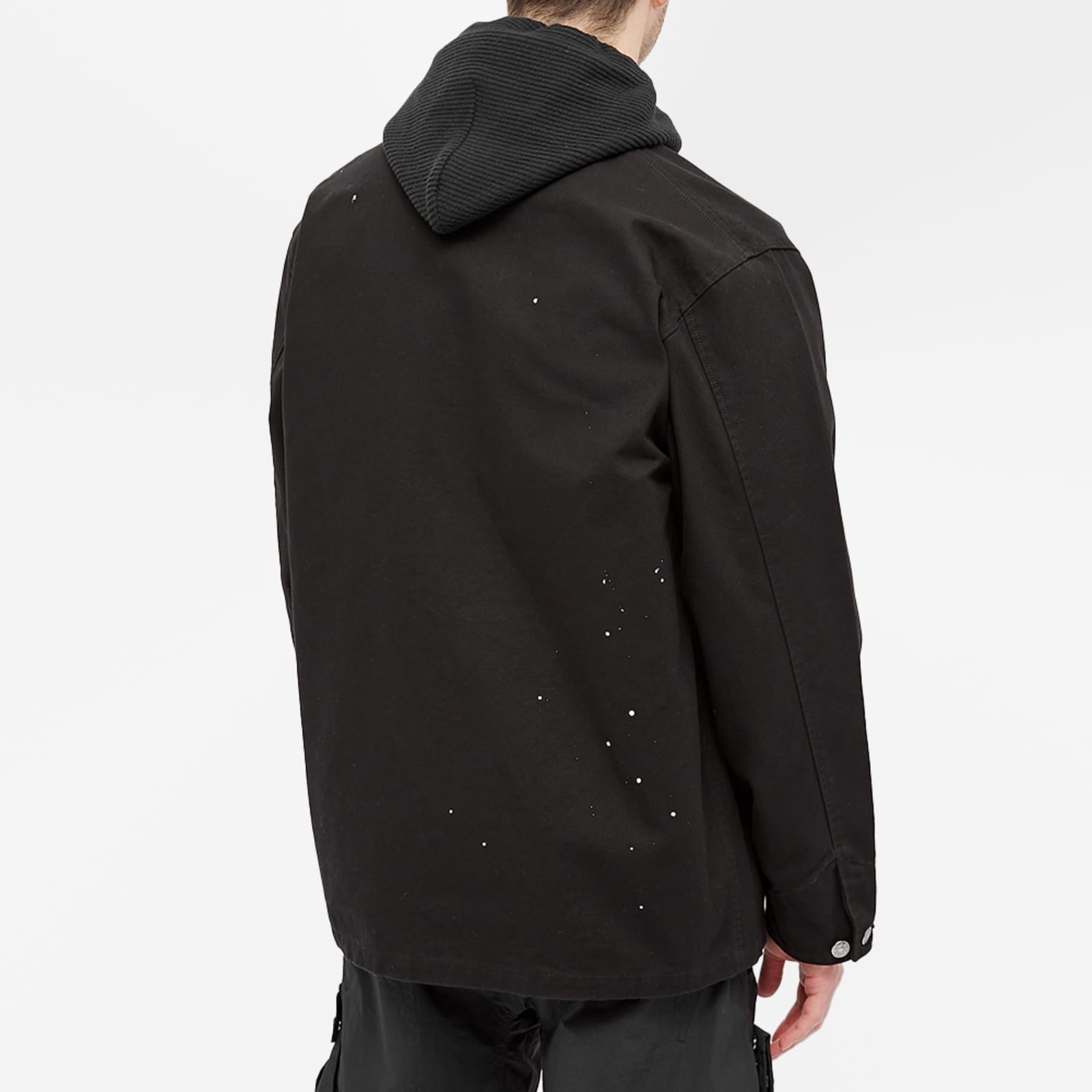 Uniform Experiment Dripping Coverall Jacket Black END.