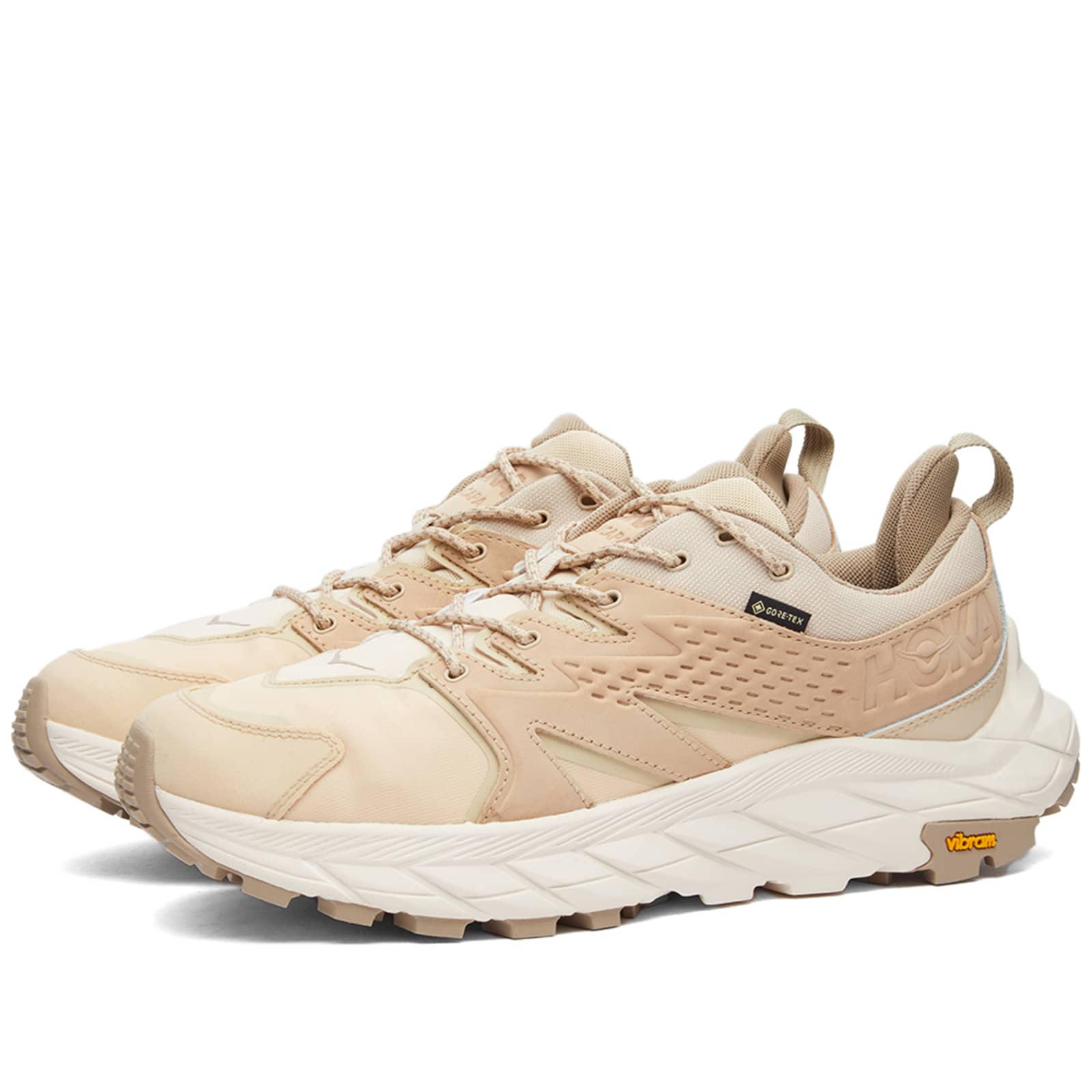 HOKA ONE ONE Anacapa Low GTX Shifting Sand & Eggnog END. (SG)