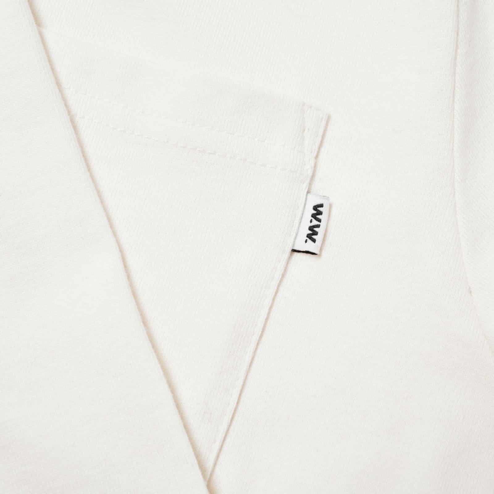 Wood Wood Bobby Pocket T-Shirt - Off White