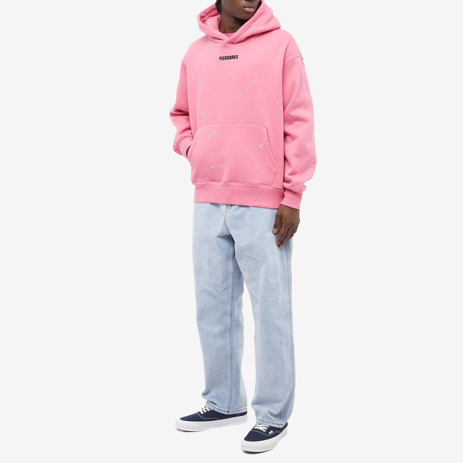 Butter Goods Blindfold Logo Denim Pant Light Blue END.