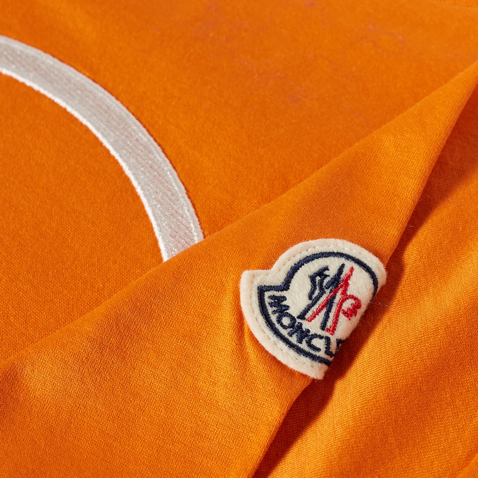 Moncler Large Logo T Shirt Orange END US moncler-large-logo-t-shirt-orange-end-us