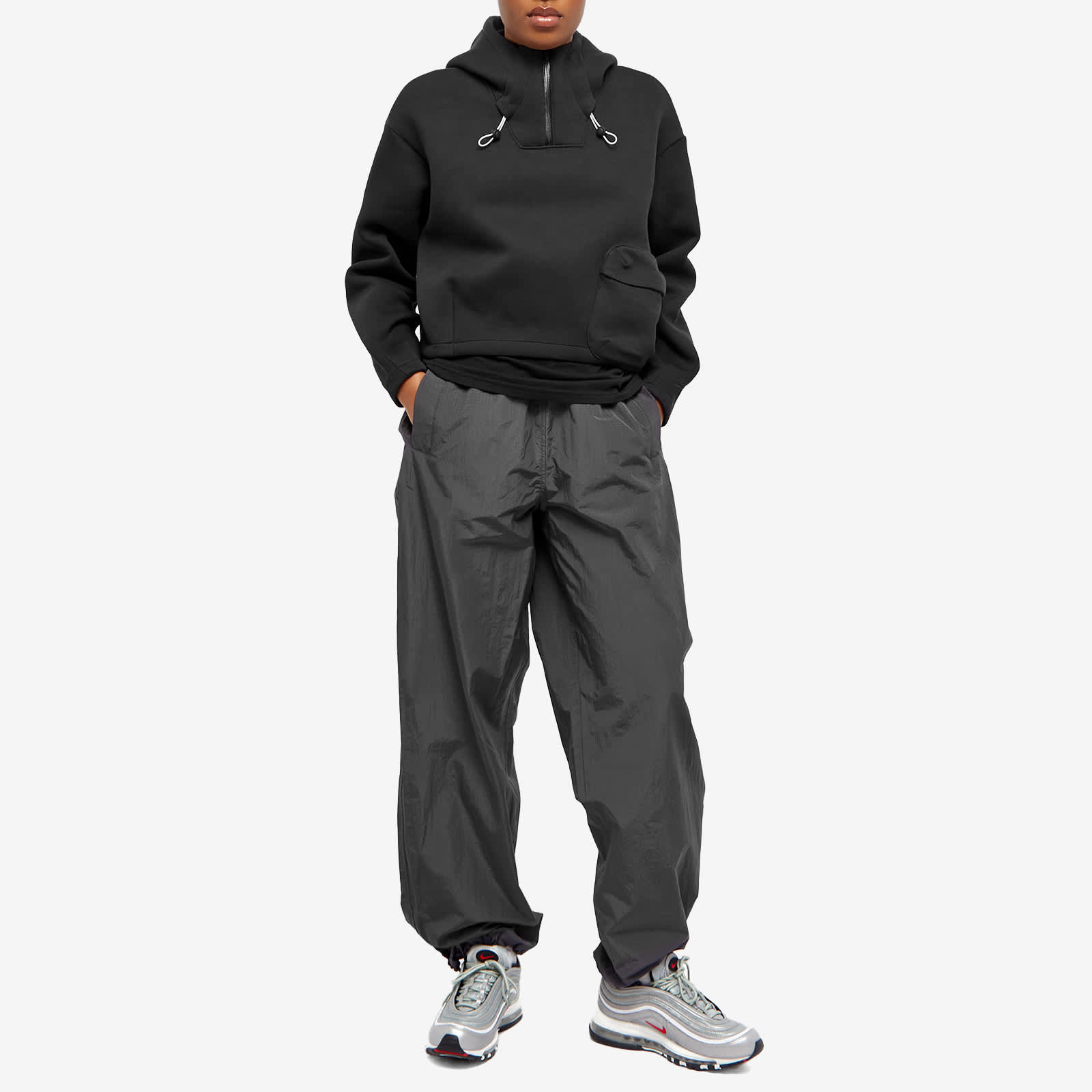 Nike Tech Pack Pullover Hoodie - Black