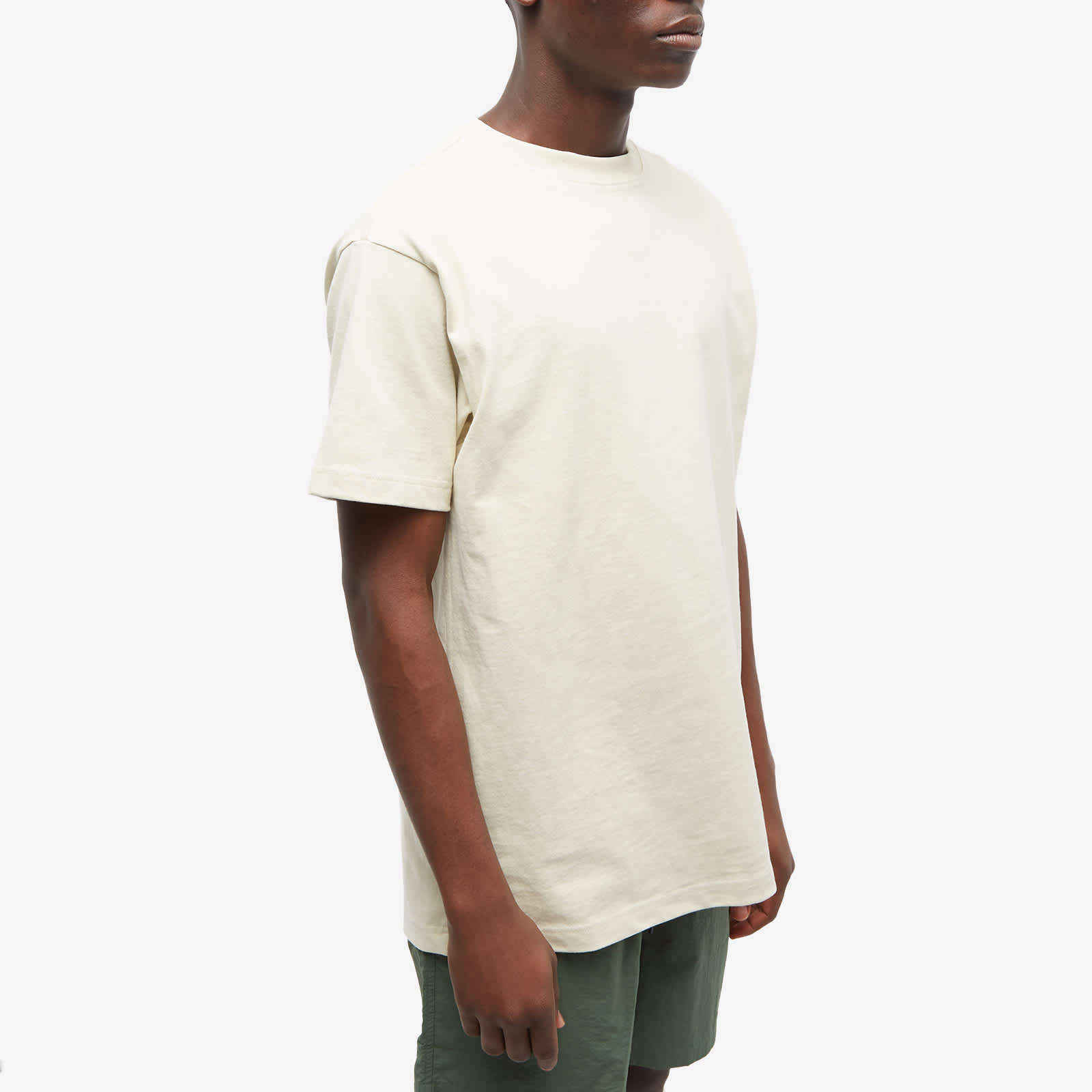 Taikan Plain Heavyweight TShirt Cream END.