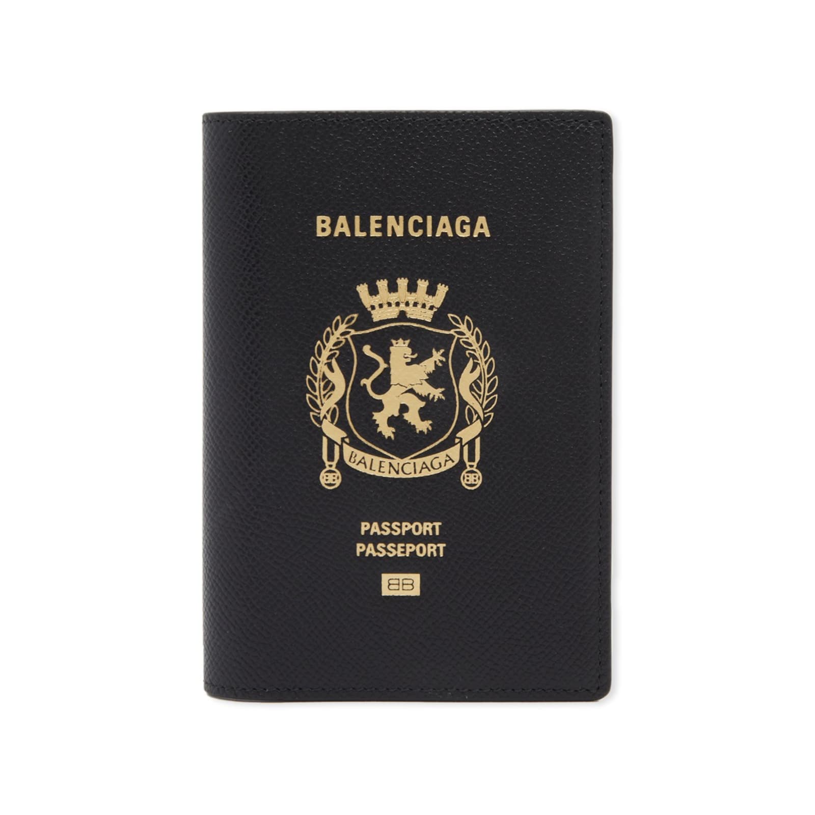 Balenciaga Passport Holder Black END.