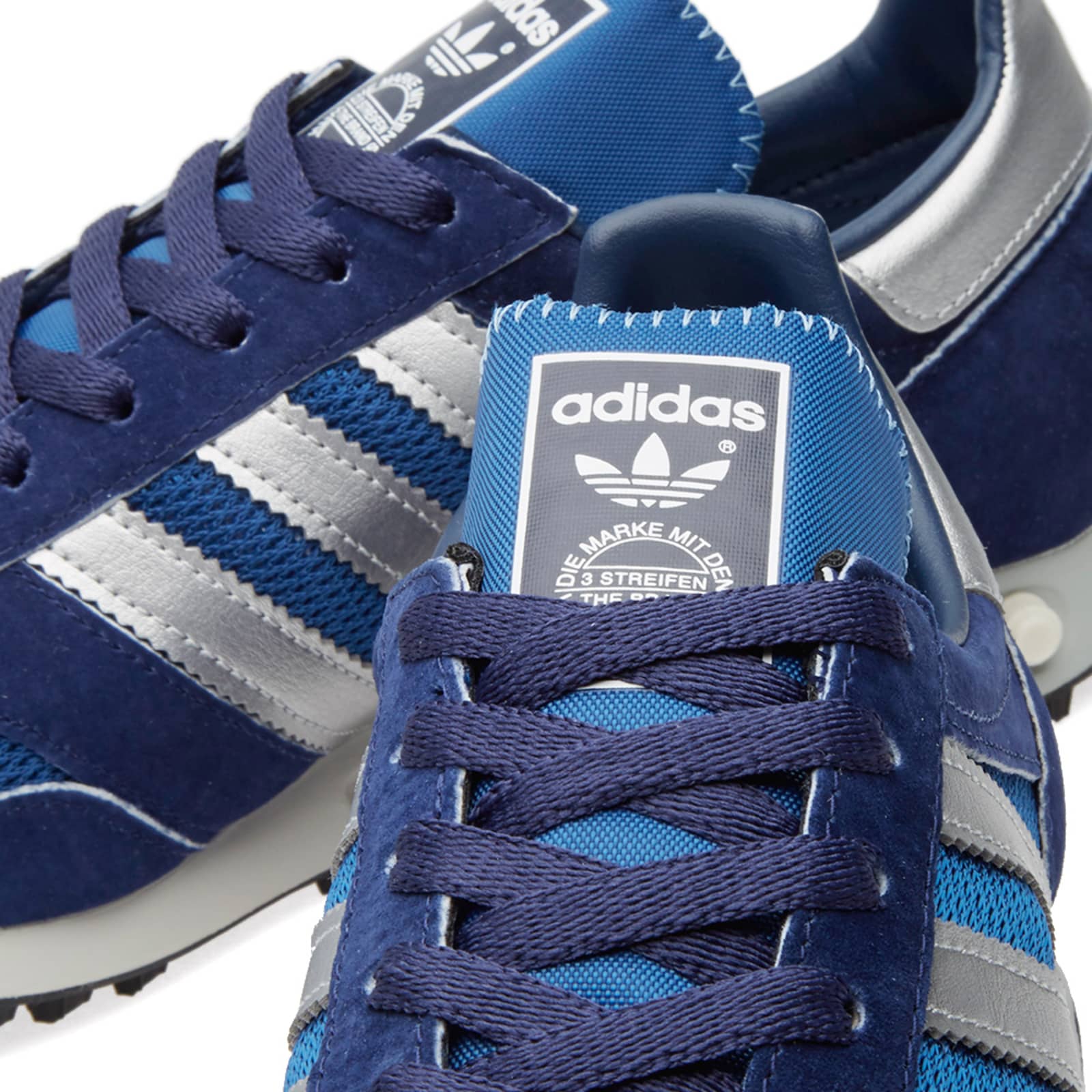 Adidas LA Trainer OG Dark Marine & Silver | END.