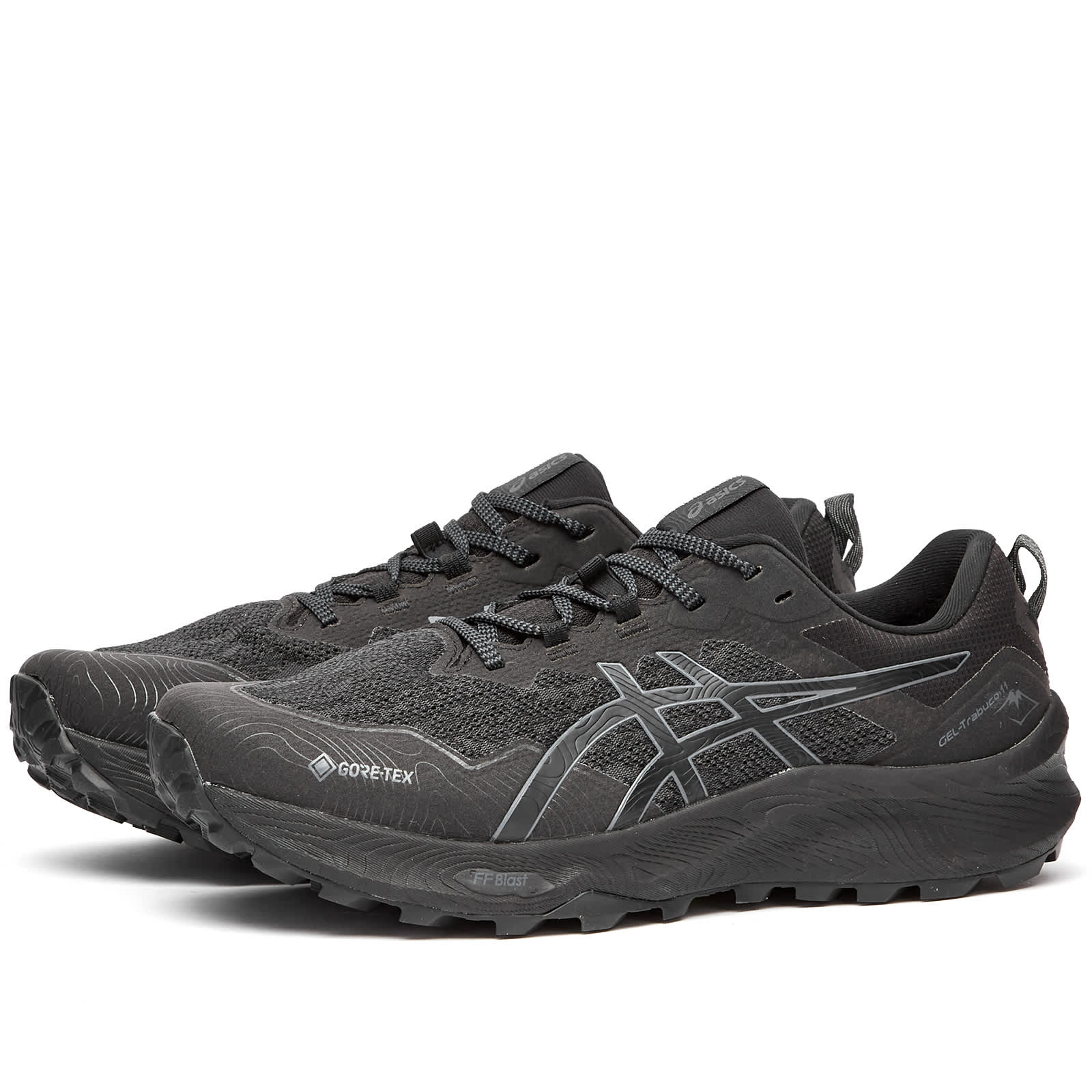 Asics Running GelTrabuco 11 GTX Black & Carrier Grey END.