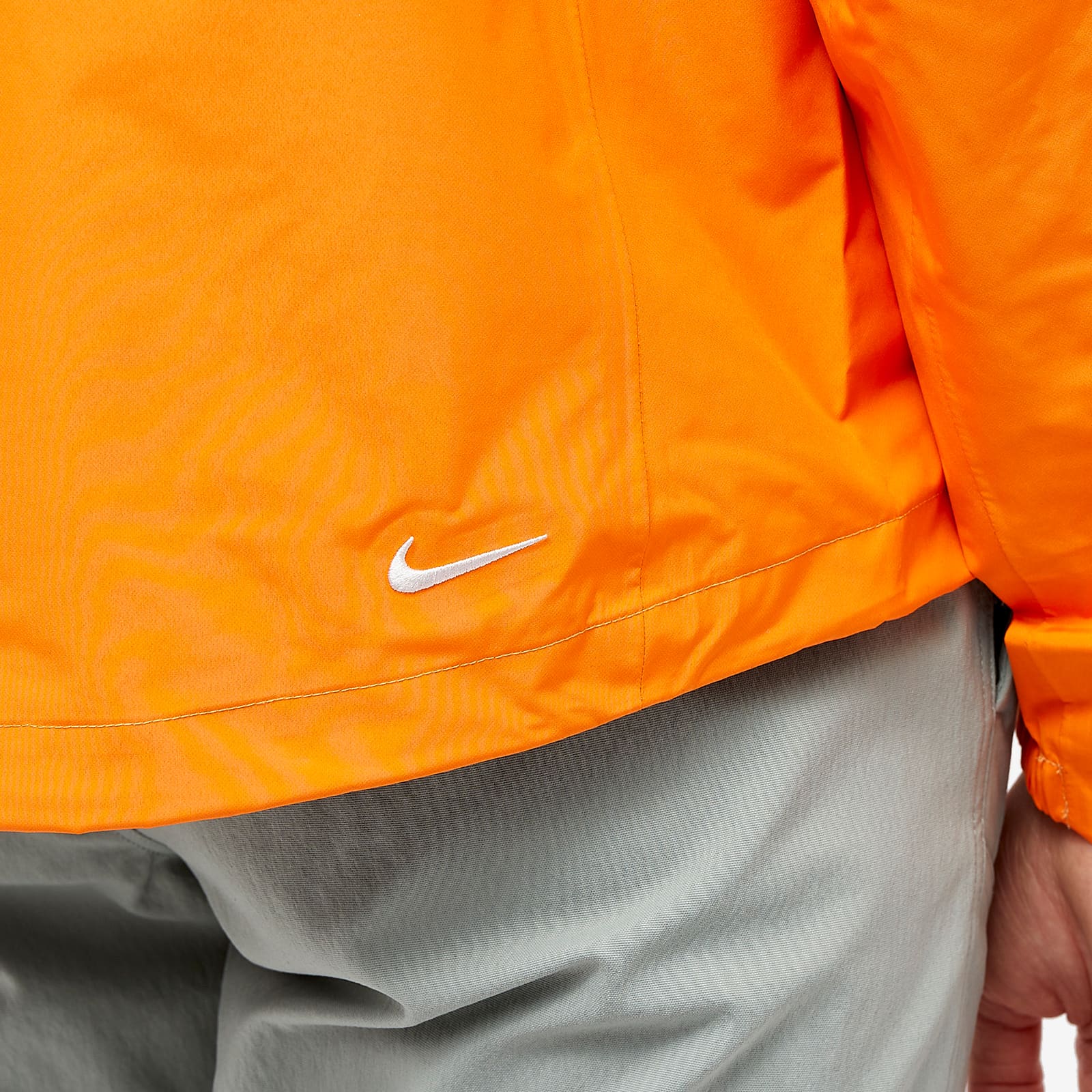 Nike ACG Cascade Rain Jacket Bright Mandarin & Summit White | END.