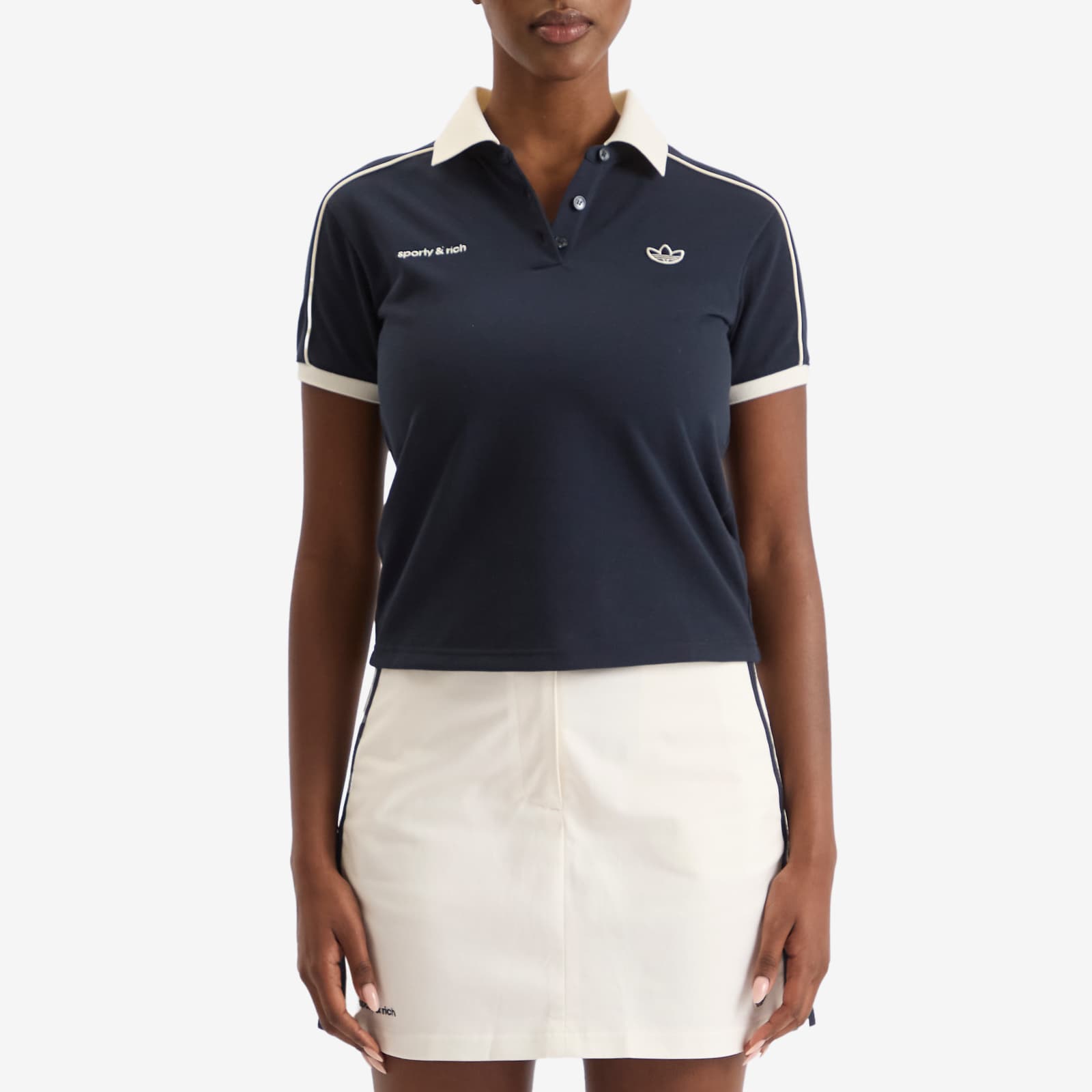 Adidas x Sporty & Rich POLO T-SHIRT