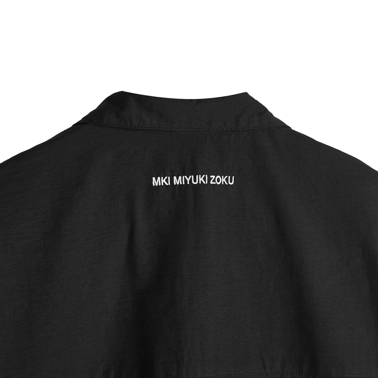 MKI Washed Cotton Nylon Track Jacket
