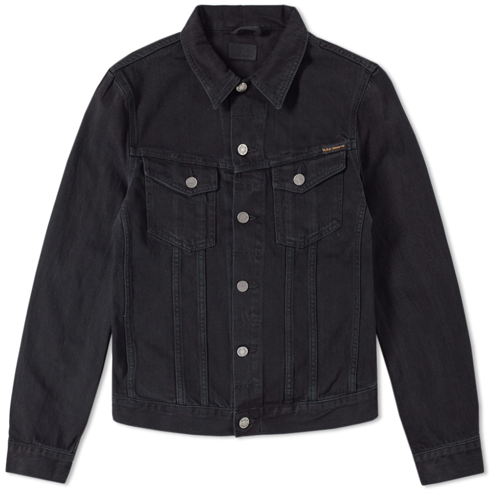 Nudie Billy Denim Jacket Black Rinsed END. (UK)