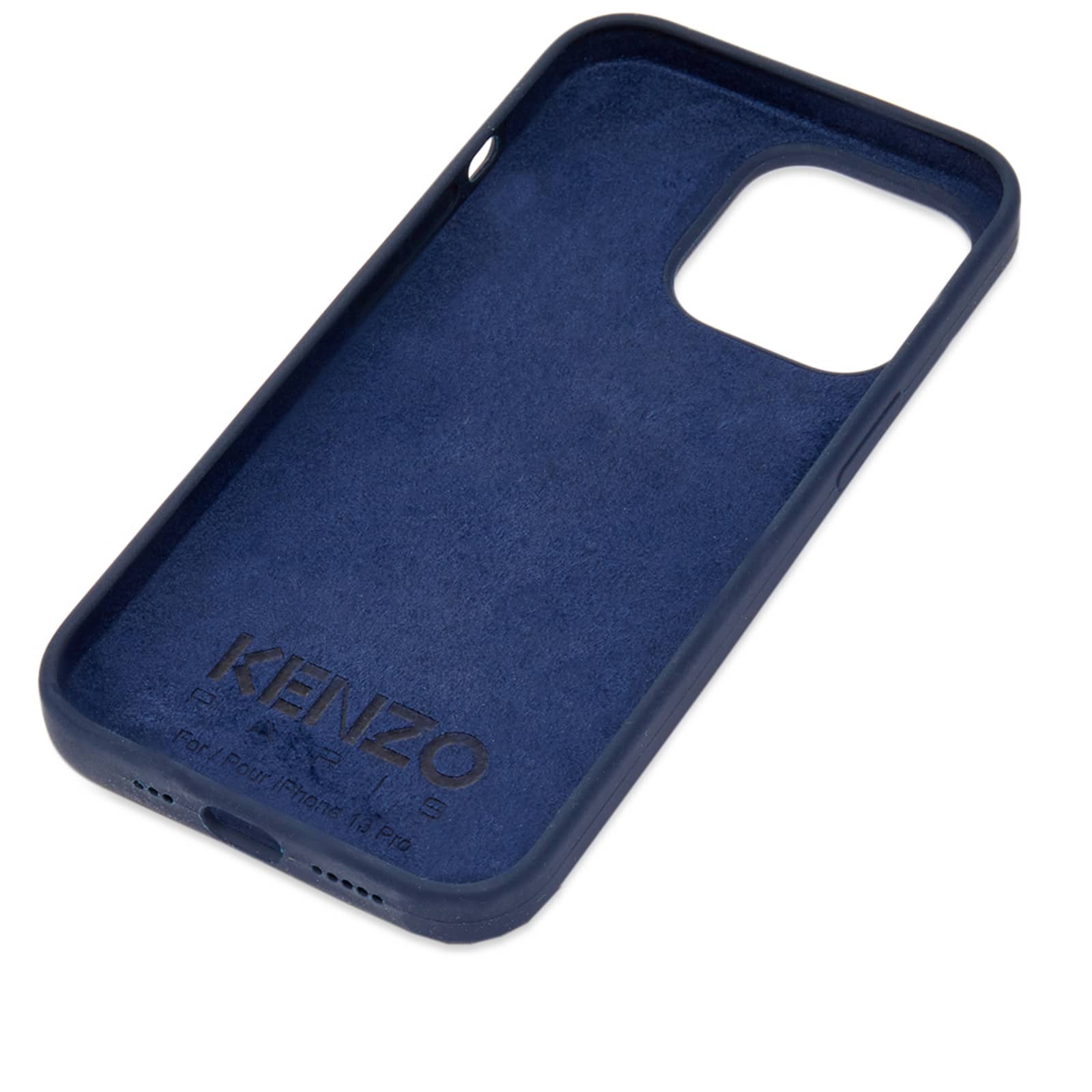 Kenzo Logo iPhone 13 Pro Case Midnight Blue END.