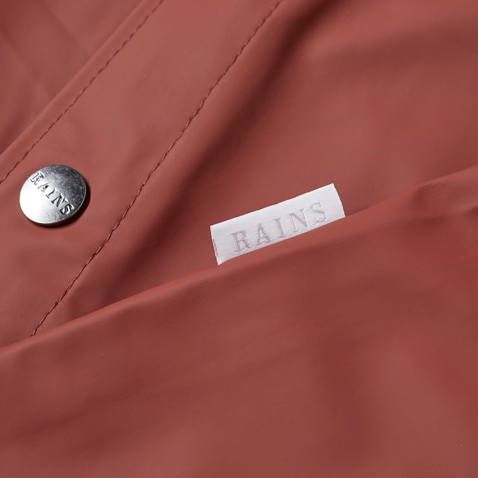 RAINS Classic Jacket Maroon | END.