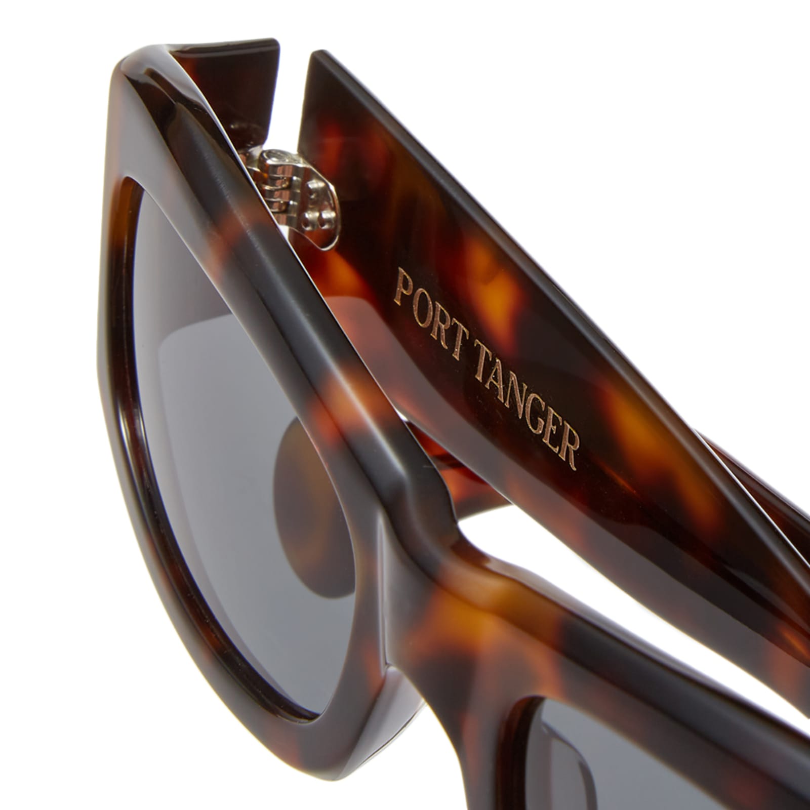 Port Tanger Saudade Sunglasses Dark Tortoise & Dark Green END. (AU)