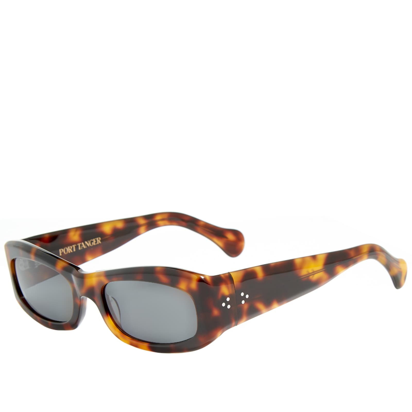 Port Tanger Saudade Sunglasses Dark Tortoise & Dark Green END. (GB)