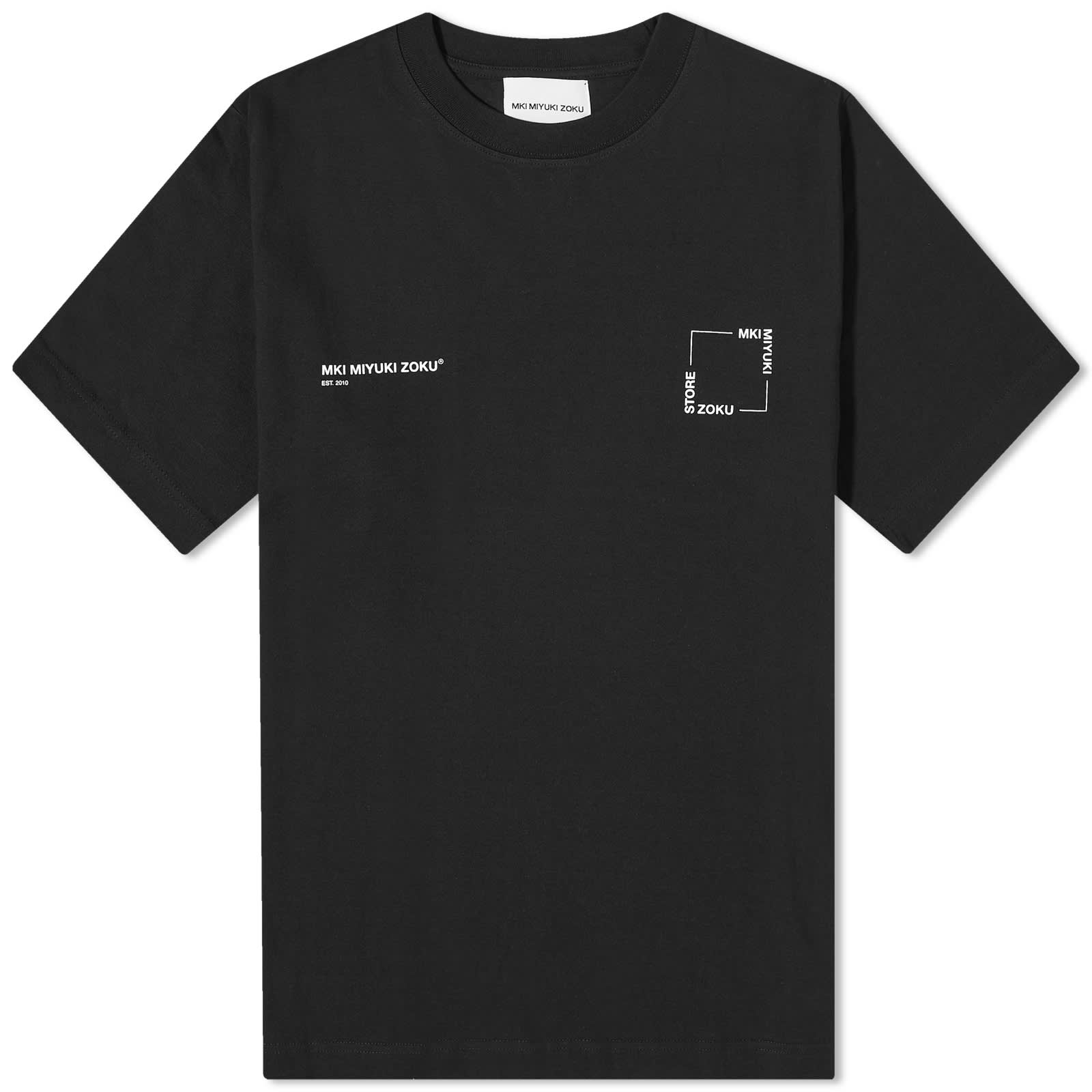 MKI Square Logo T-Shirt - Black