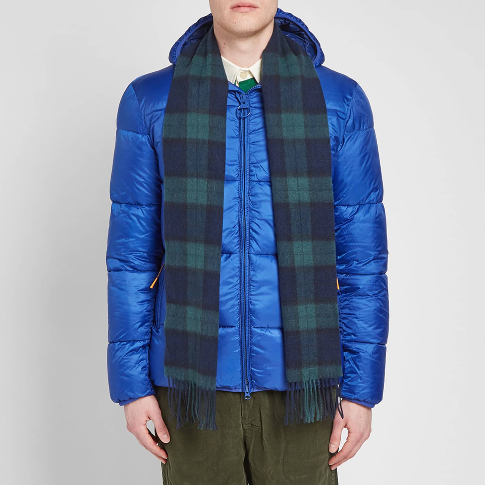 Barbour Scarf & Glove Gift Box Black Watch Tartan END.