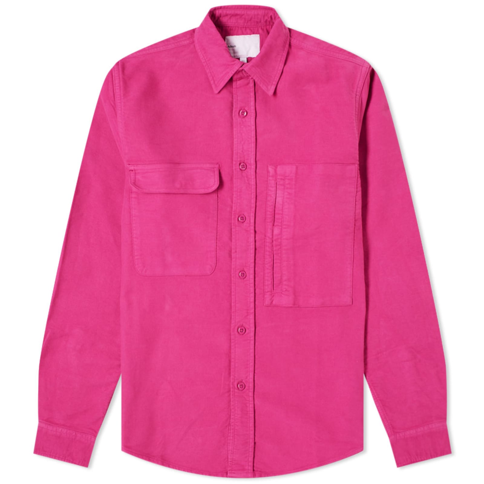 Adsum Italian Moleskin Workshirt Magenta END. (GB)