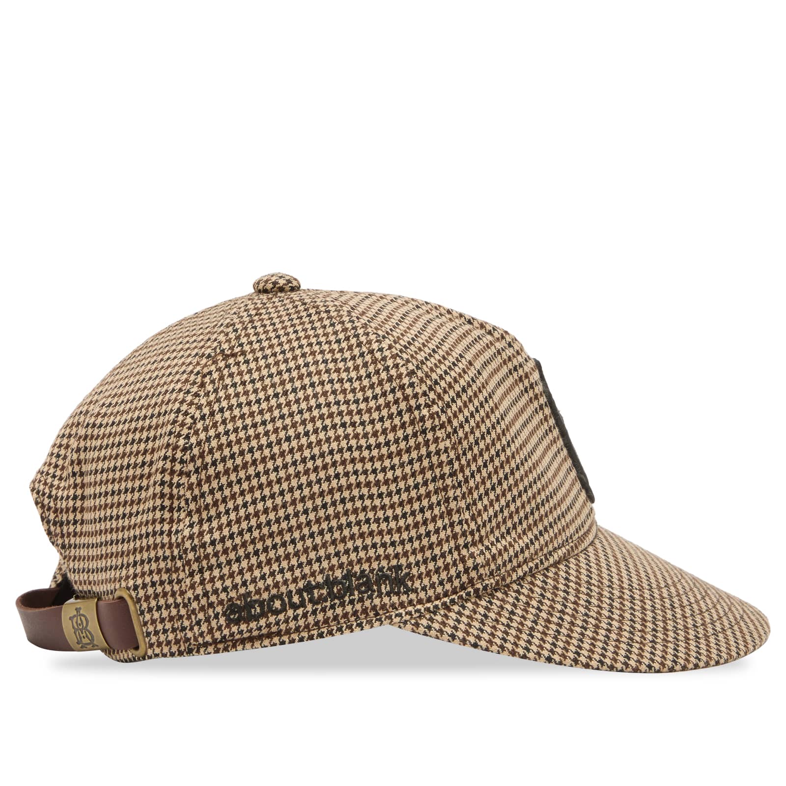 about:blank Monogram Puppy Tooth Cap