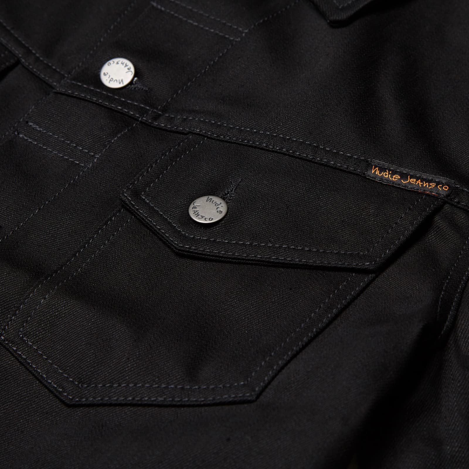 Nudie Kenny Jacket Dry Black Denim END.