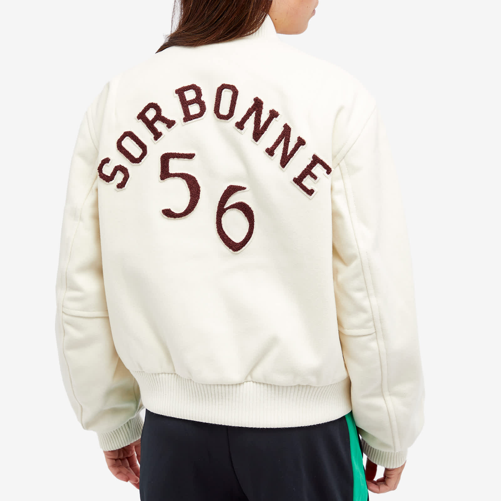 Wales Bonner Sorbonne 56 Varsity Jacket Ivory END. (GB)